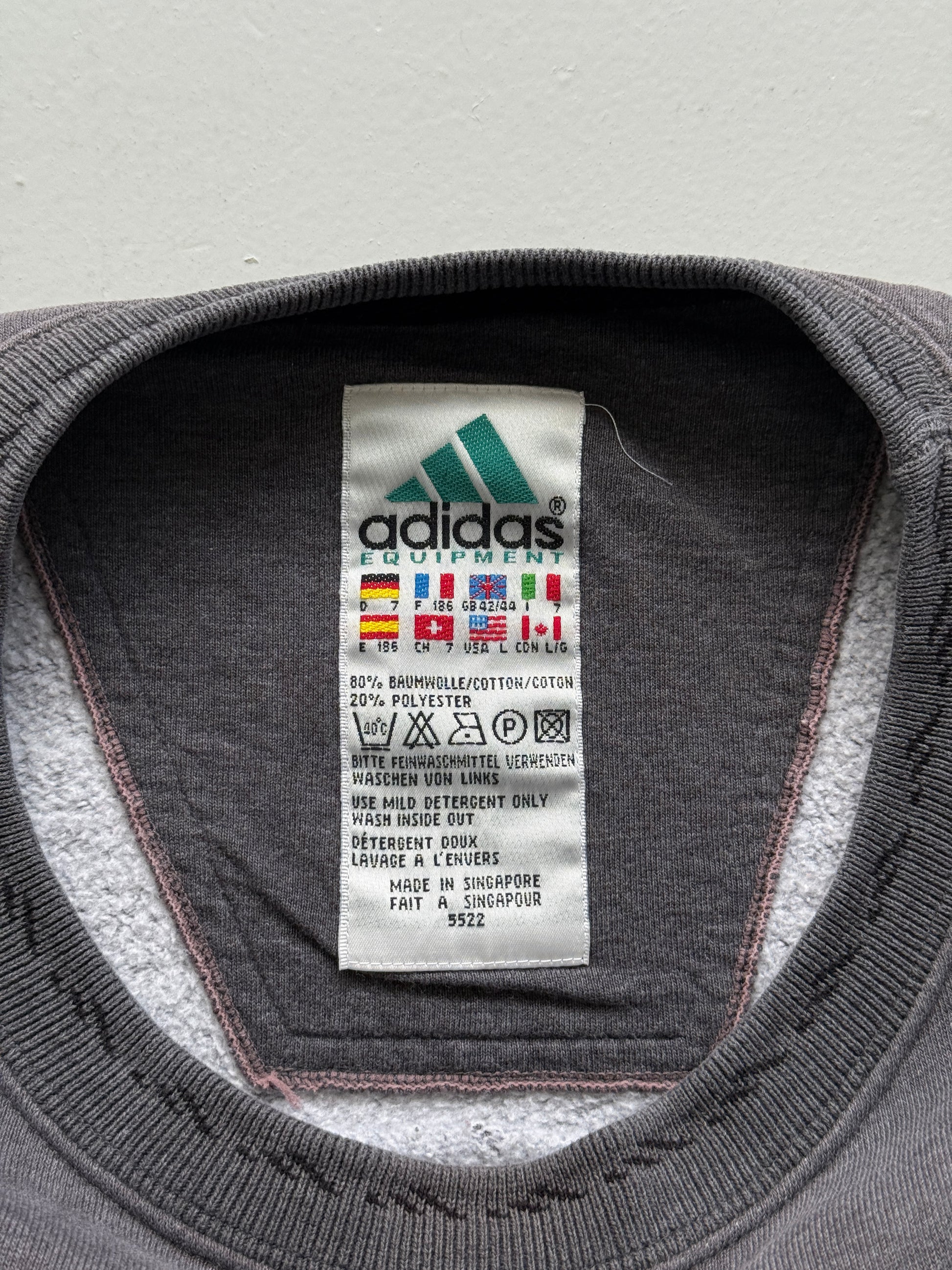 Adidas Equipment 90's Vintage Sweatshirt - XL
