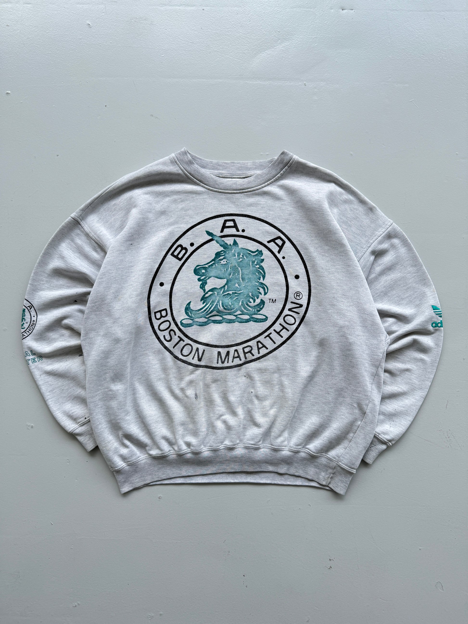 Adidas Boston Marathon Official Outfitter 90's Rare Vintage Sweatshirt - Large