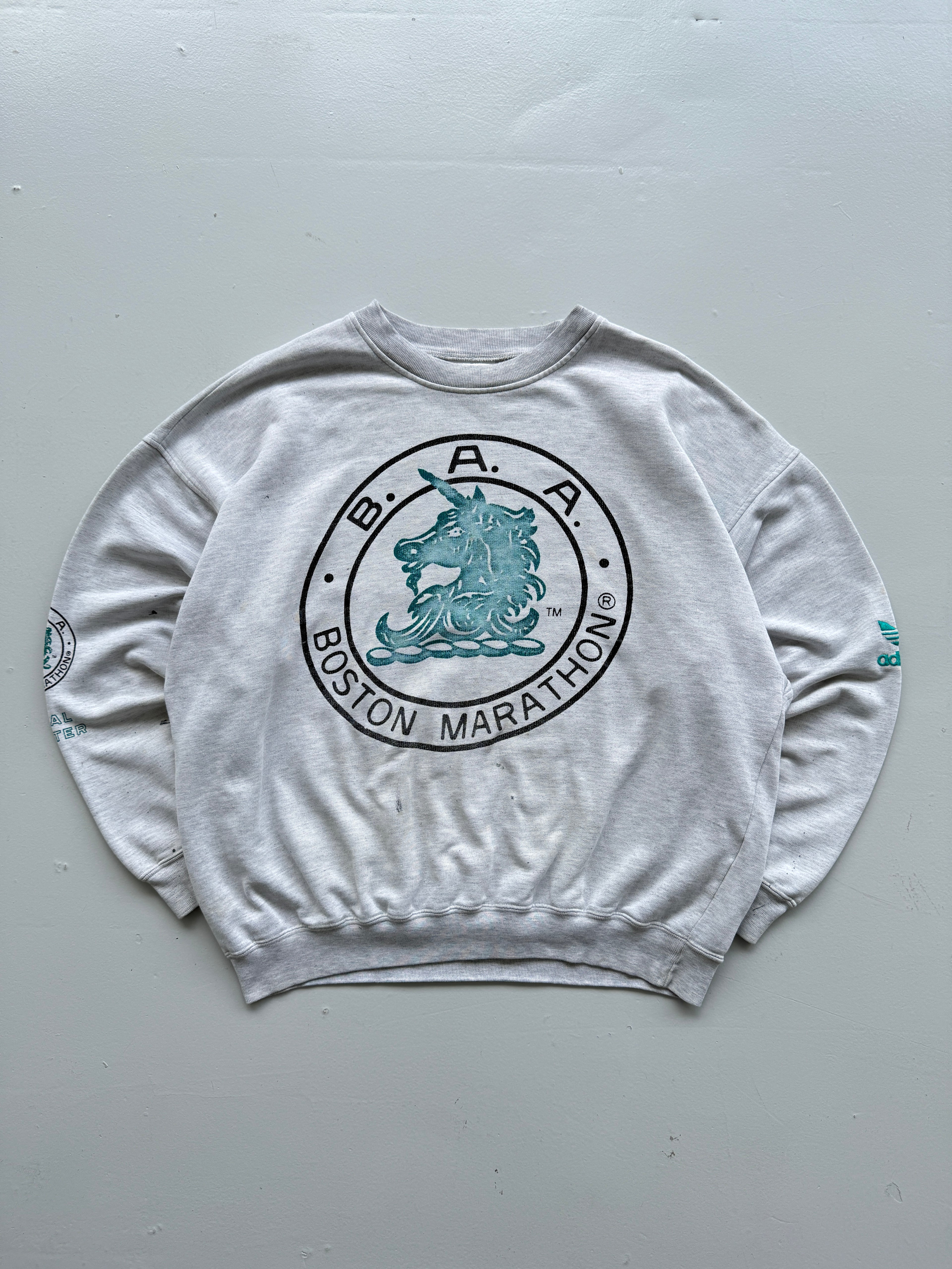 Adidas Boston Marathon Official Outfitter 90's Rare Vintage Sweatshirt - Large