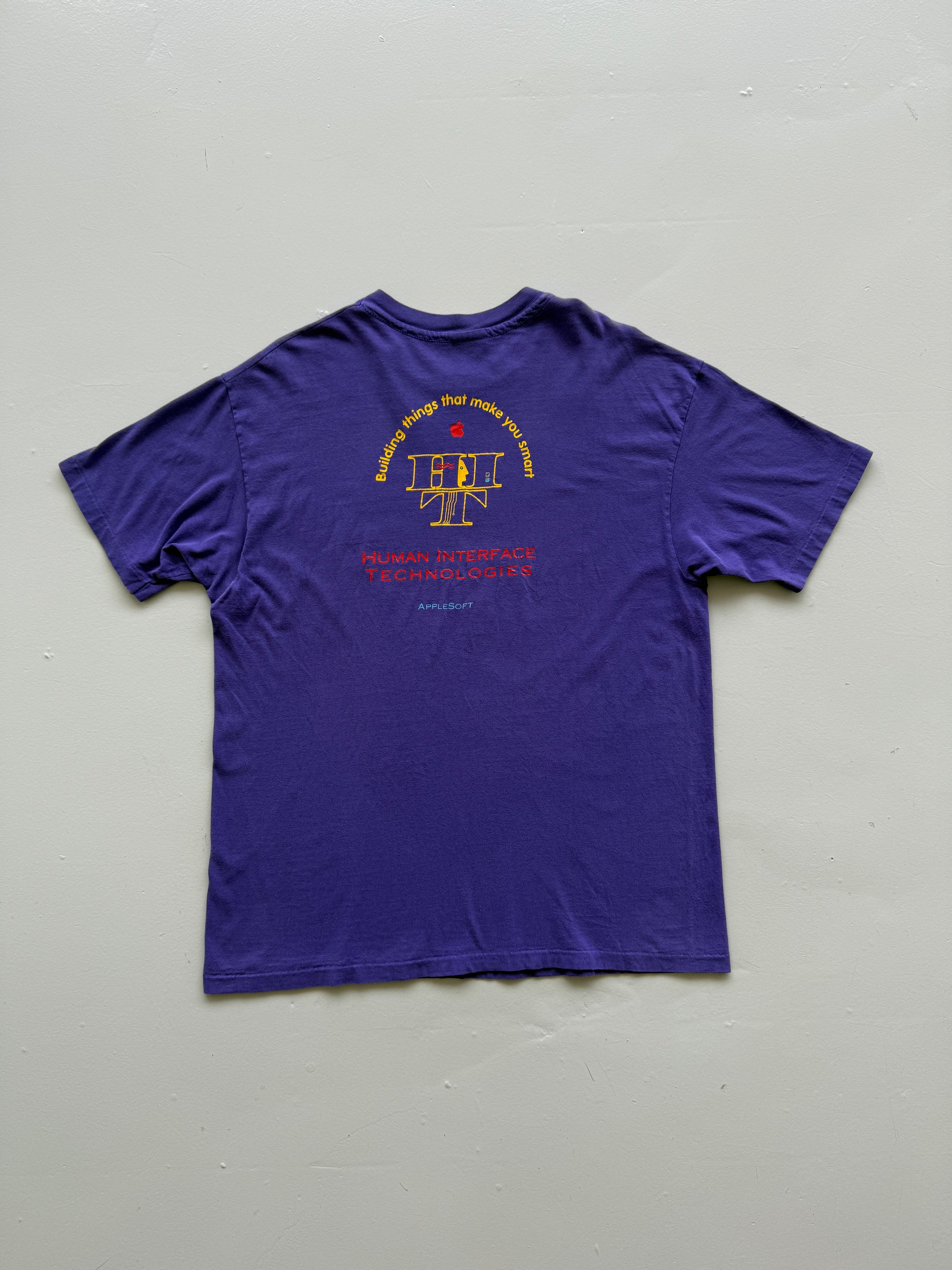 Purple Apple Inc 90's Vintage Graphic Single Stitch T-Shirt - XL