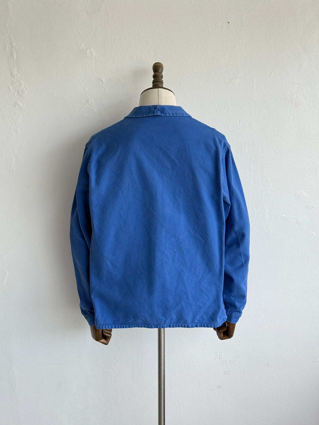 Blue French 1960s Vintage Workwear Chore Jacket CH507 - Medium