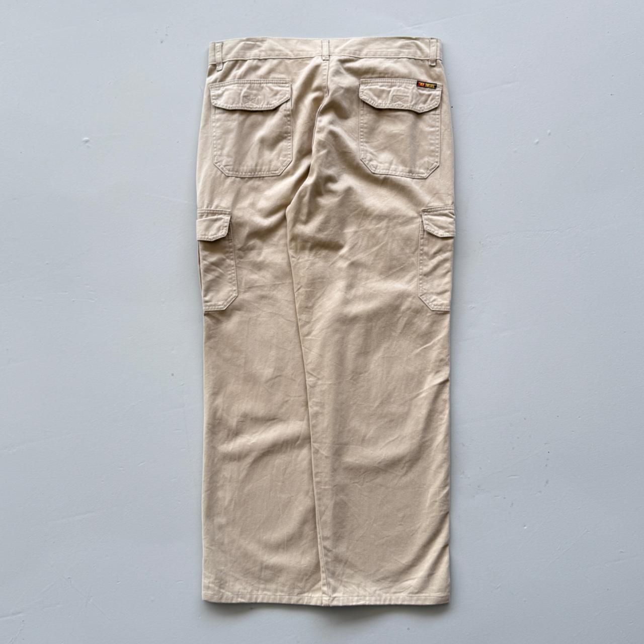 Cream Diesel Cotton 90's Vintage Cargo's - 34” x 30”