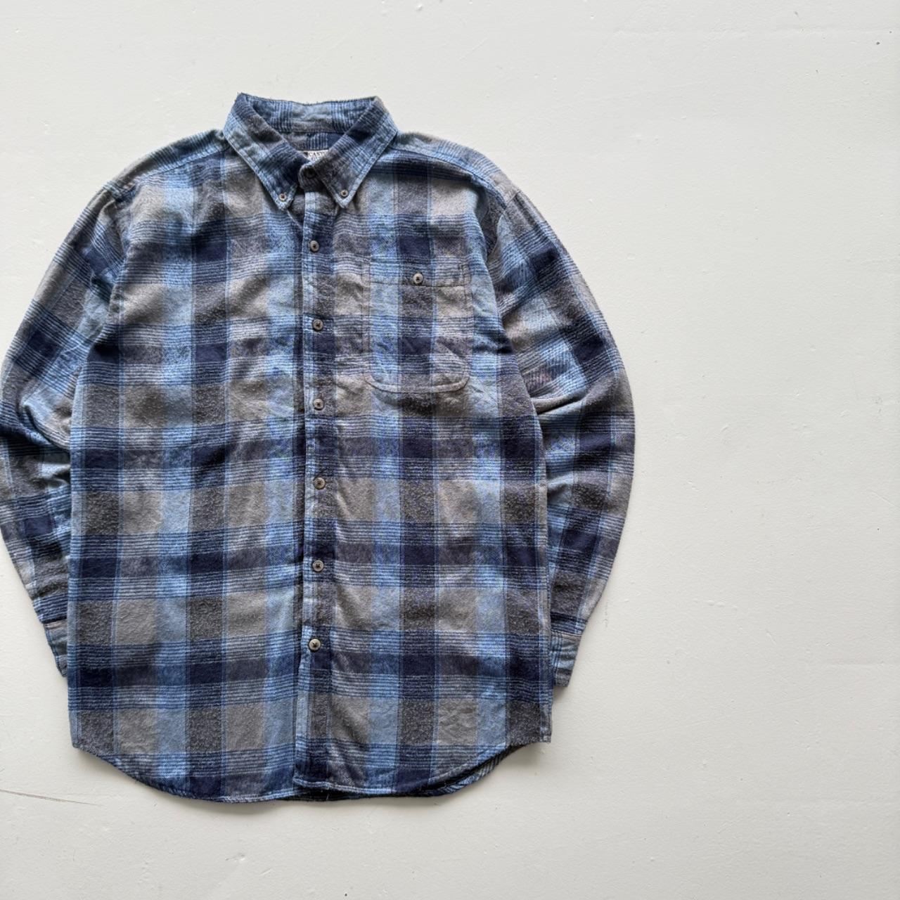 Blue Canyon Guide 80’s Vintage Flannel Long Sleeve Shirt - Large