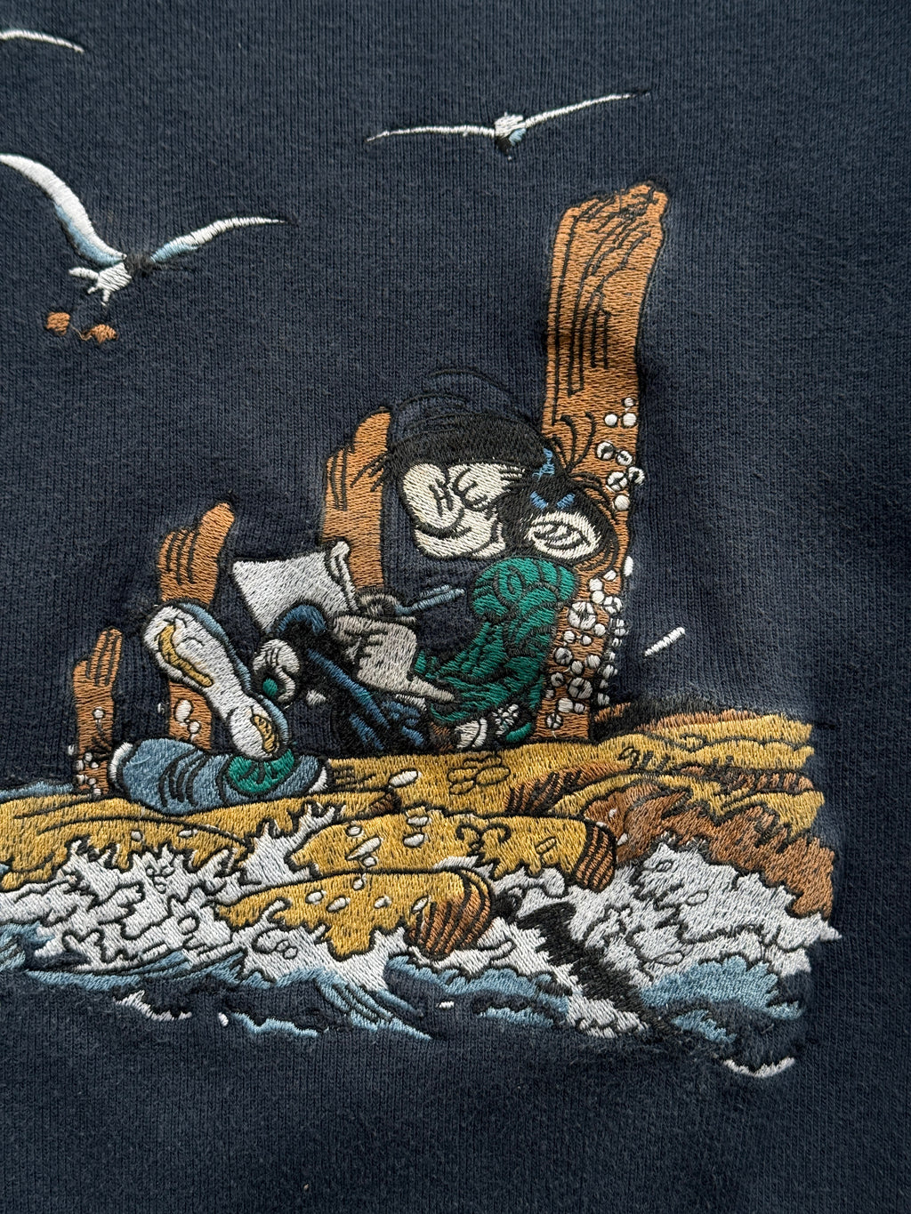 Gaston Lagaffe Studio Aventures 1997 Vintage Sweatshirt - Medium