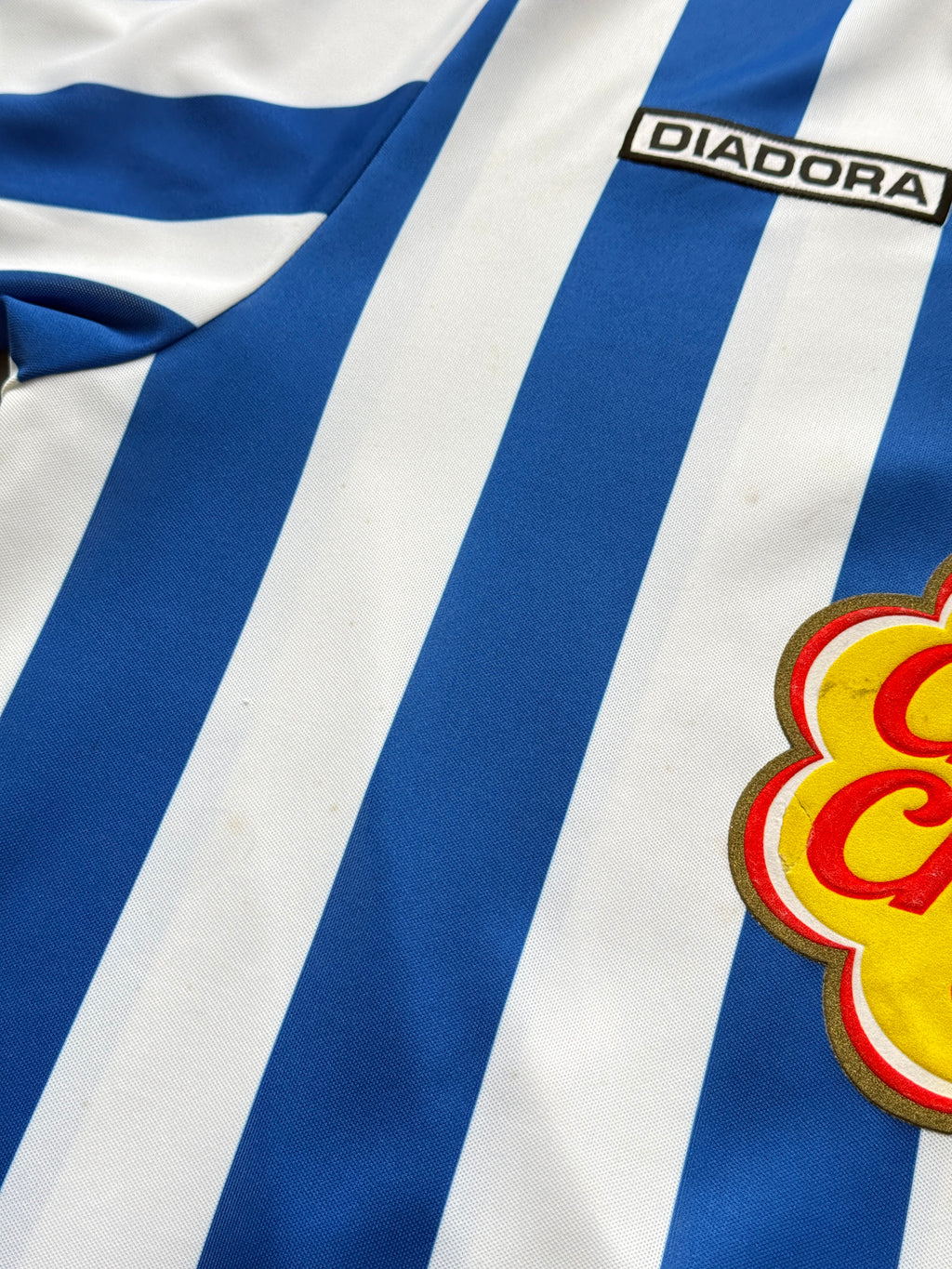 Diadora Sheffield Wednesday Chupa Chups 00's Vintage Football Shirt #18 - Large