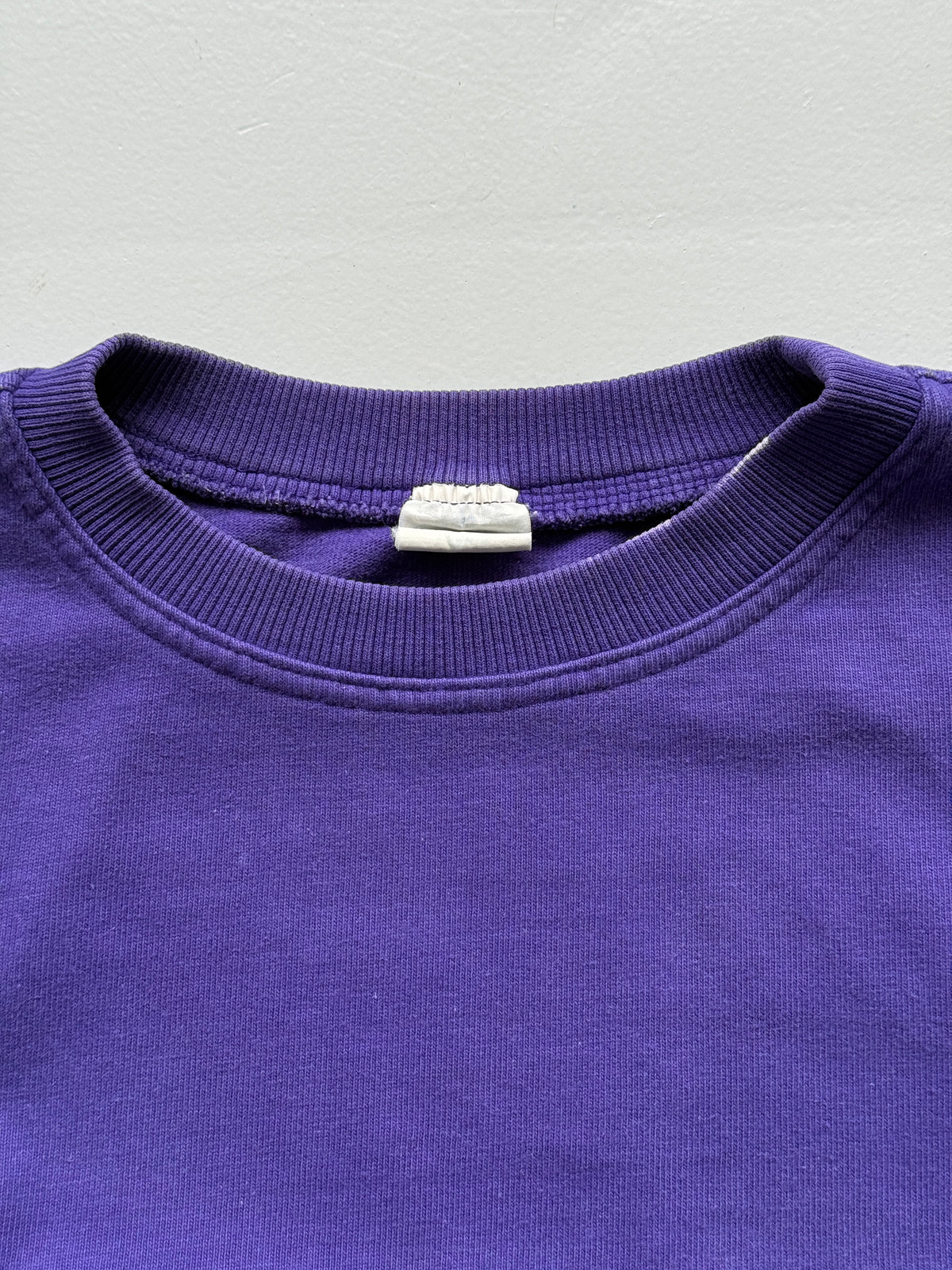 Naf Naf Purple Made in Paris 90's Vintage Sweatshirt - Medium