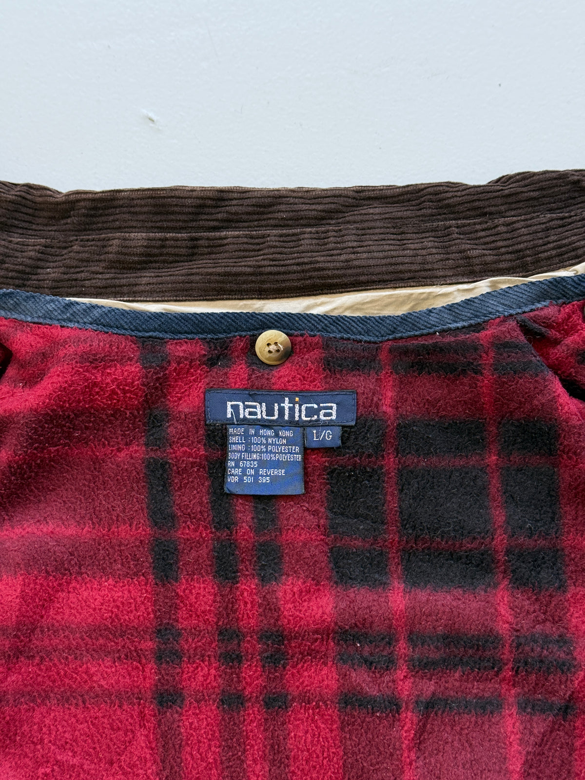 Nautica Barn Jacket Removable Vest 90's Vintage Jacket - XL