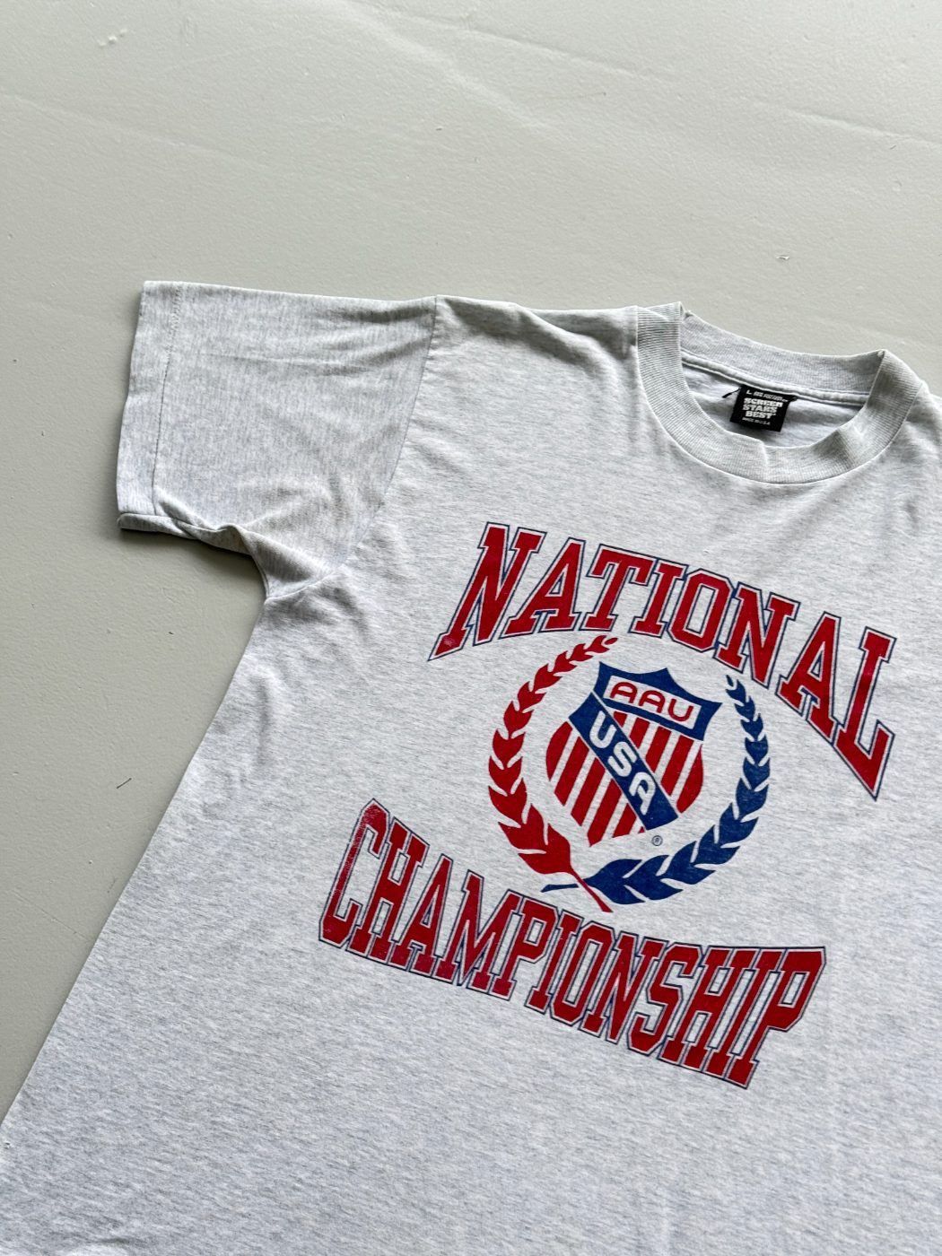 Screen Stars Best AAU USA Basketball National Championship Single Stitch 90's Vi