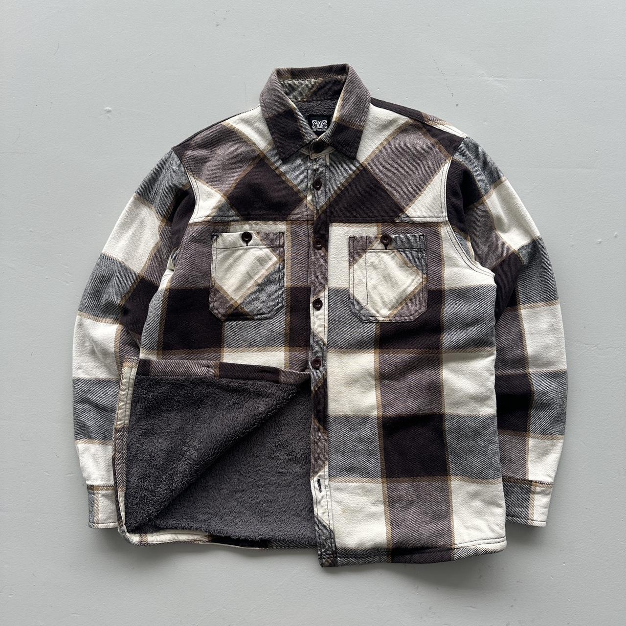 Animal Over-shirt Fleece 00s Y2K Surf-wear Jacket - Large