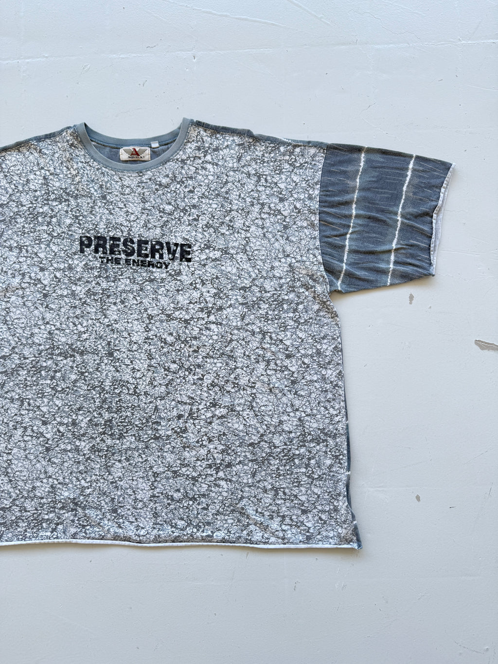 Grey Preserve the Energy 90's Vintage Rave Graphic T-Shirt - XXL