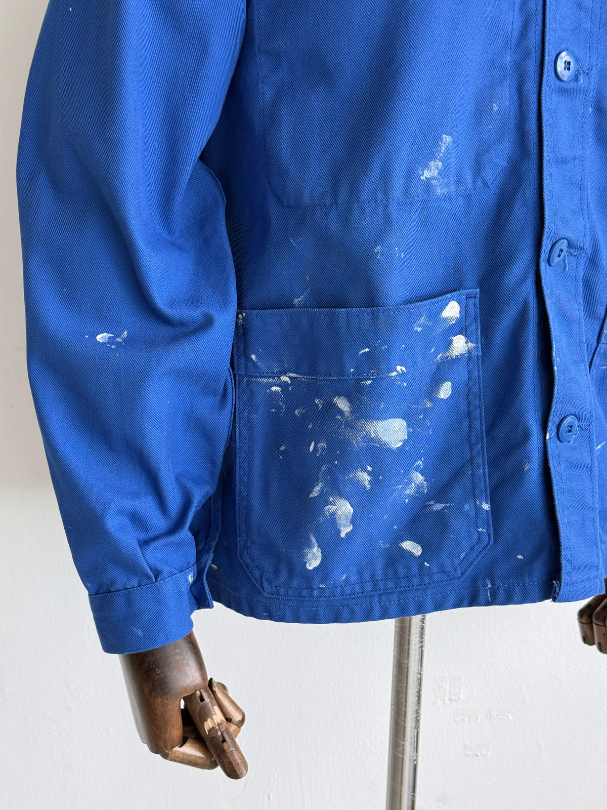 Blue Adolphe Lafort 90s/2000s Vintage Workwear Chore Jacket CH508 - Medium