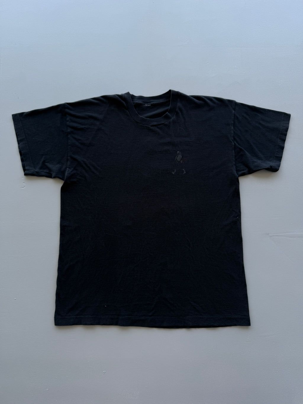 Black Johnnie Walker Whisky 90's Vintage Graphic T-Shirt - Large