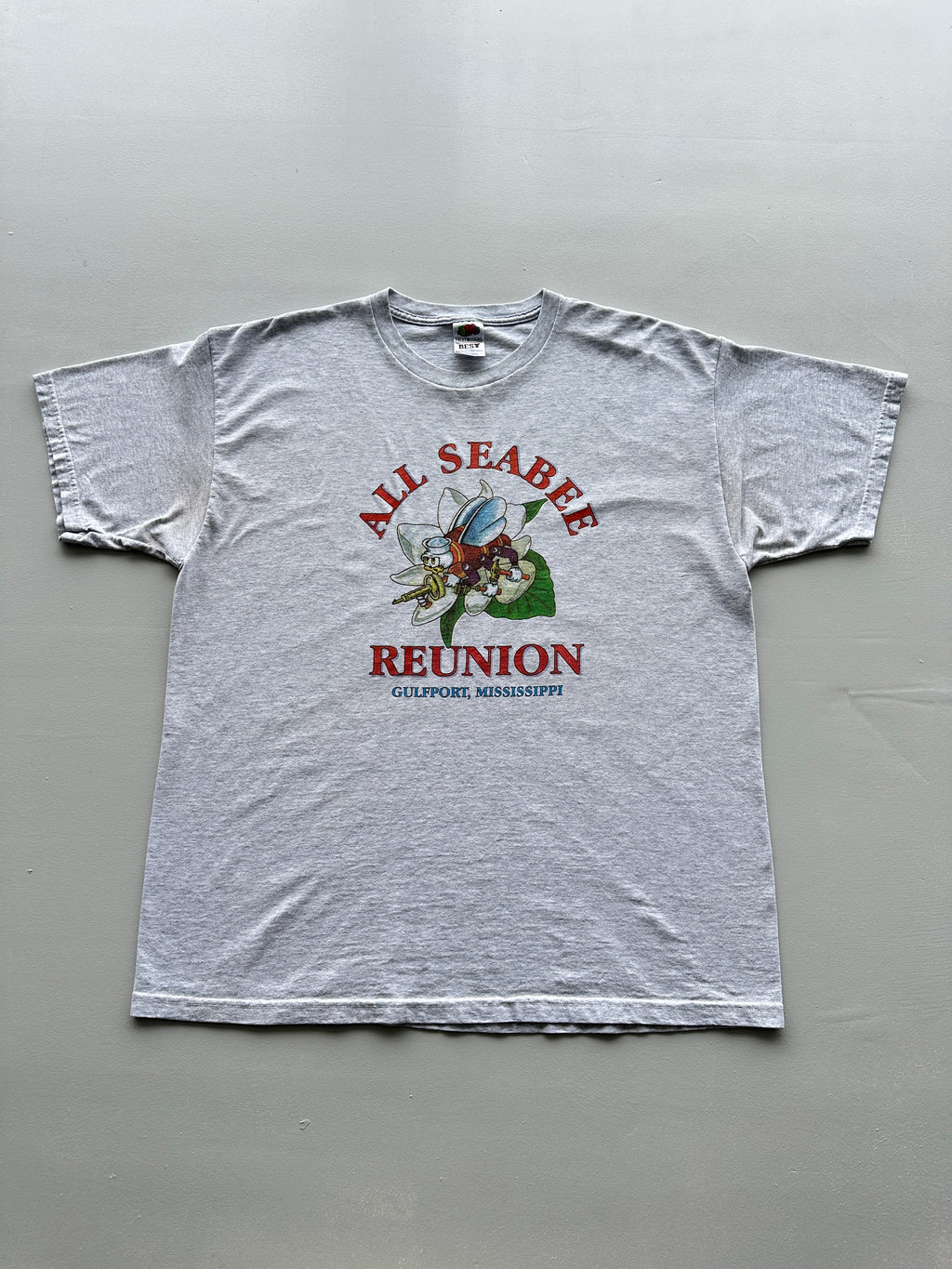 Fruit of the Loom All Seabee Reunion 90's Vintage T-Shirt - XL