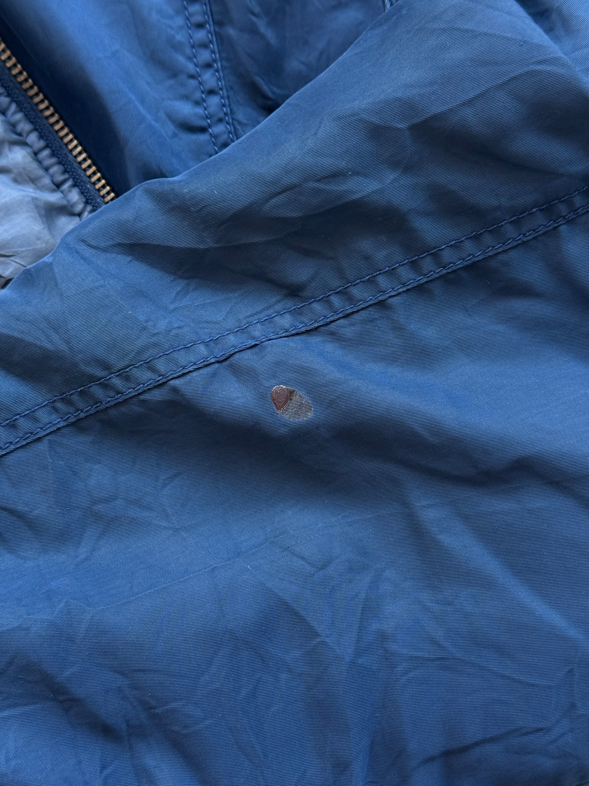 Navy Kangol 90's Vintage Bomber Jacket - Large