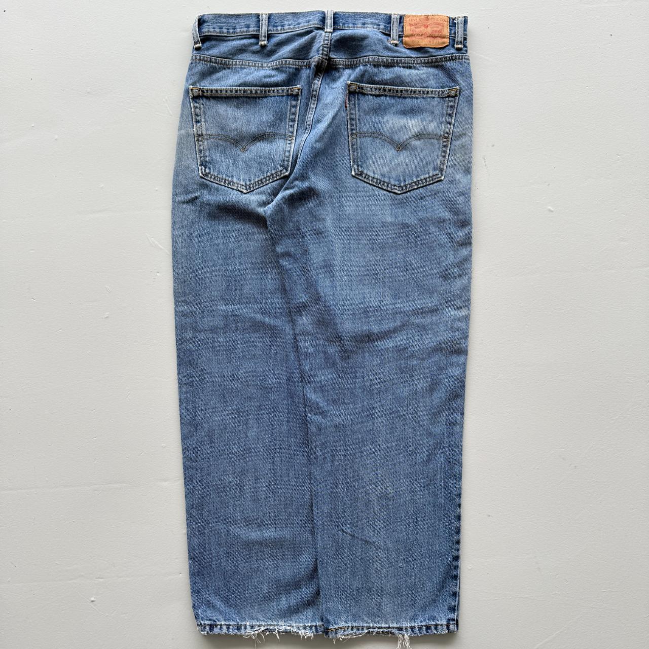 Levi's 550 90's Repaired Denim Jeans - 34" x 28"