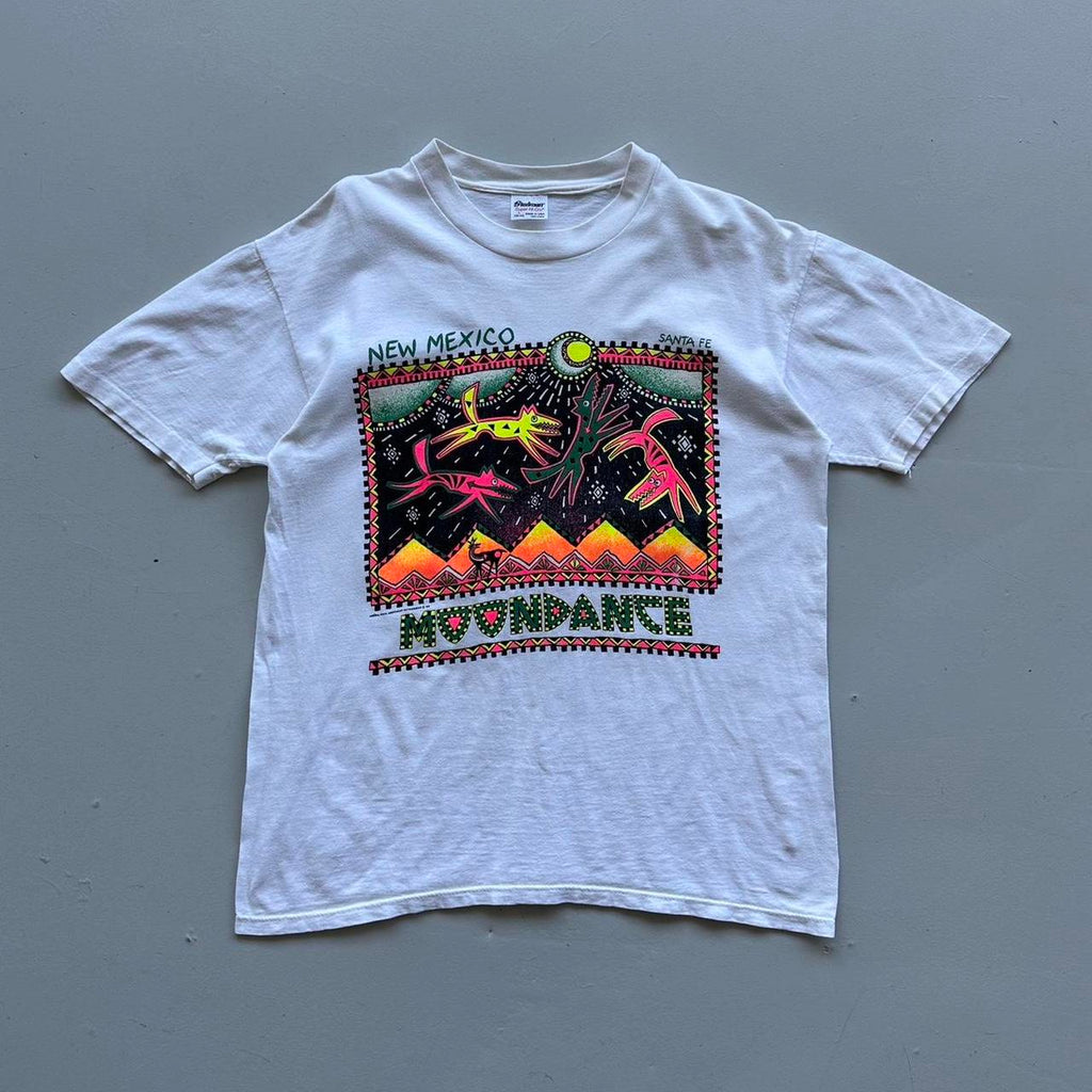 White New Mexico 90s/80s Americana Vintage T-shirt - Medium