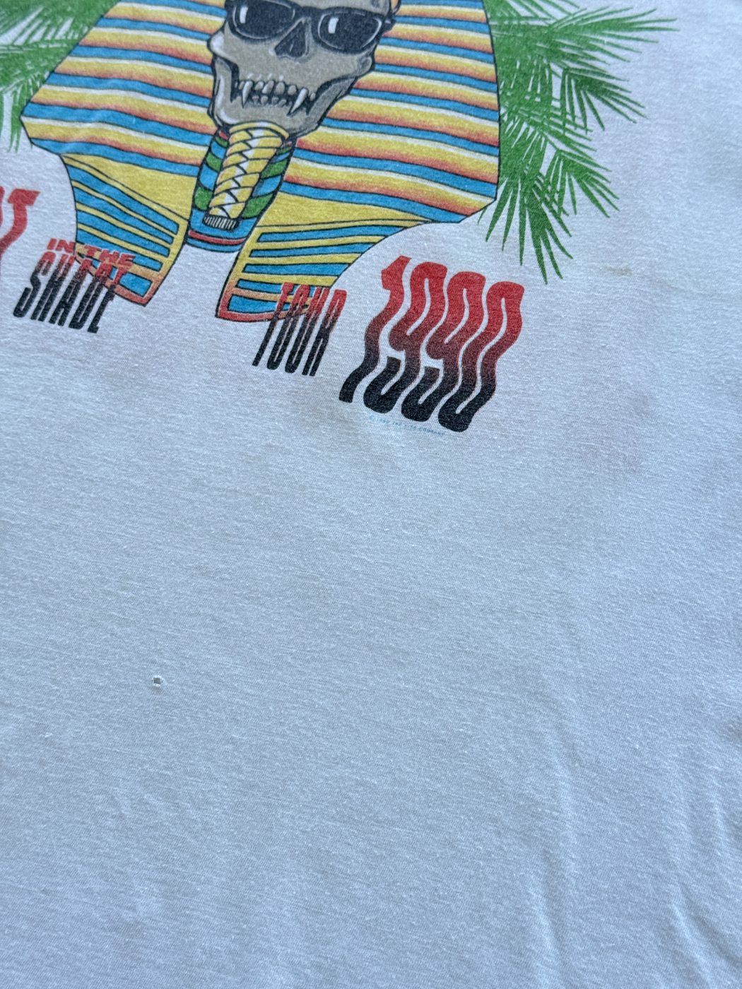 KISS Hot In The Shade Tour 1990 Vintage Band T-Shirt - Large