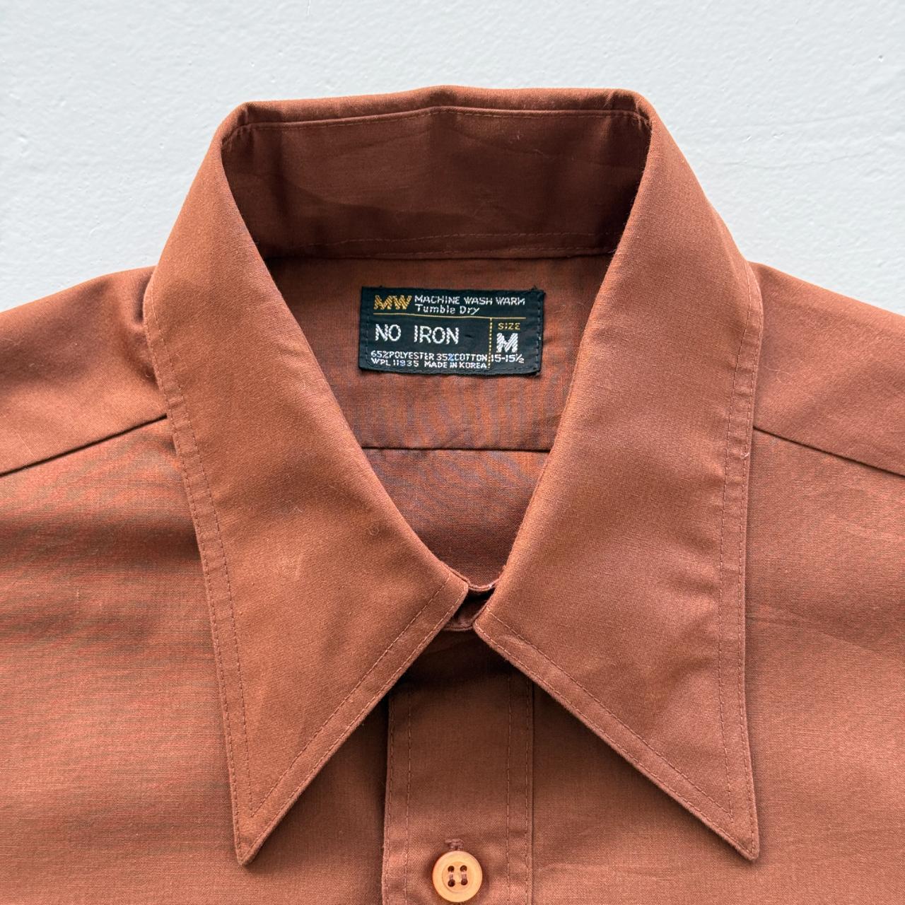 Brown Hepworth Vintage 70's Shirt - Medium