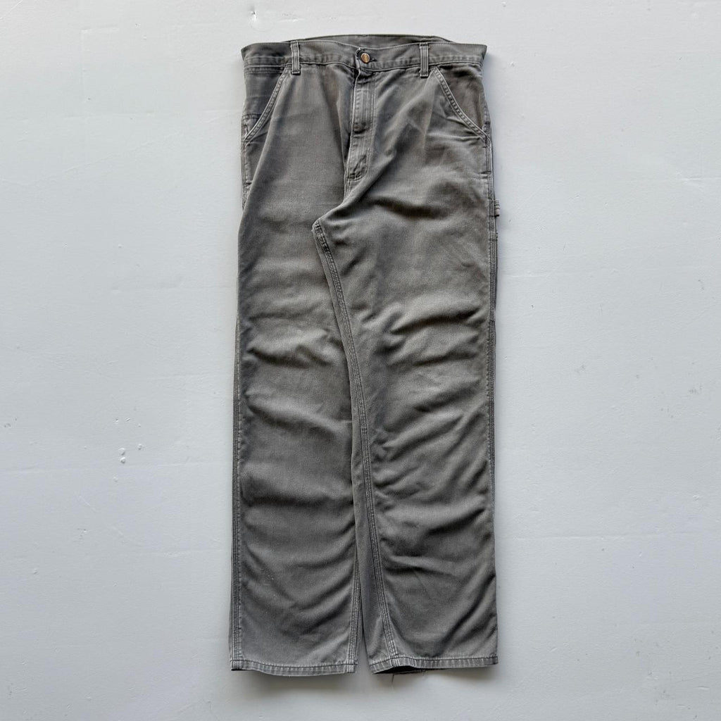 Grey / Khaki Carhartt Vintage Carpenter Pants - 34" x 32"