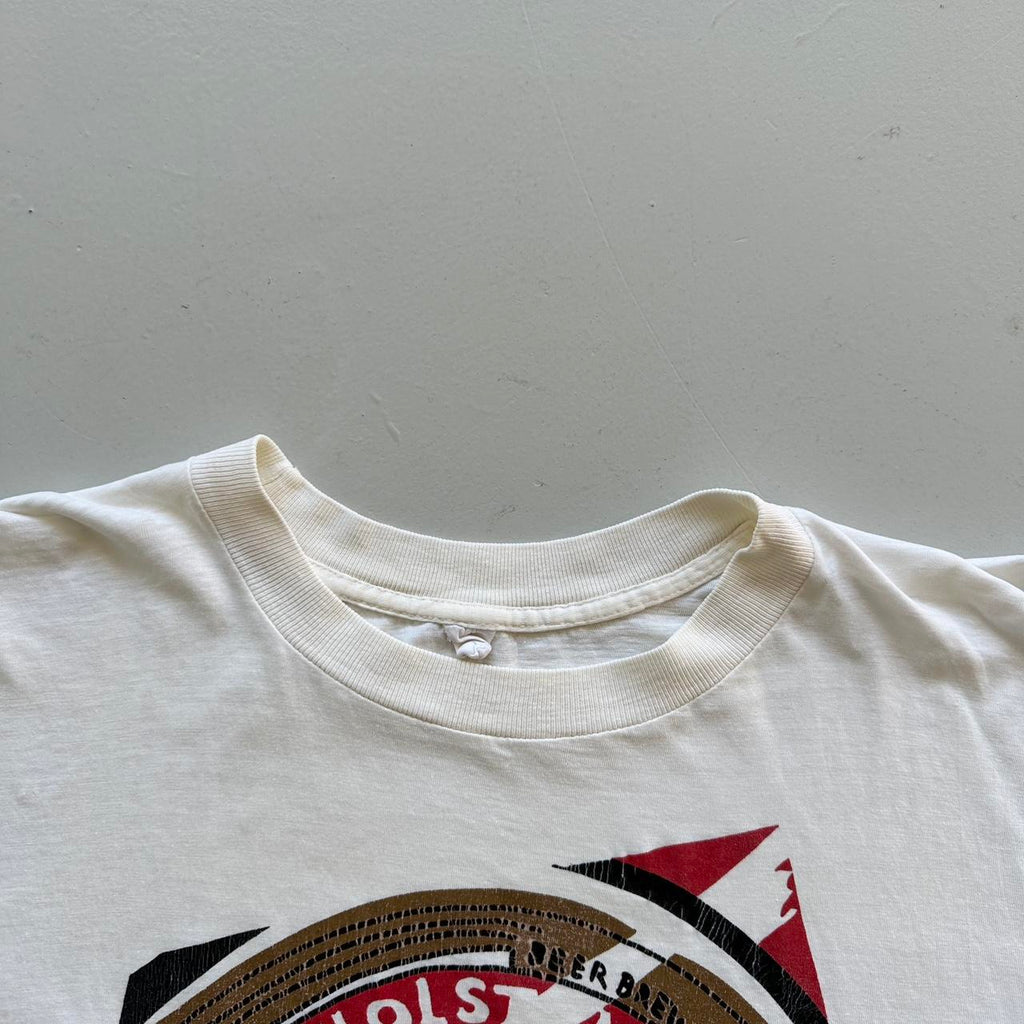 White Holsten Vintage 90s T-shirt - XL