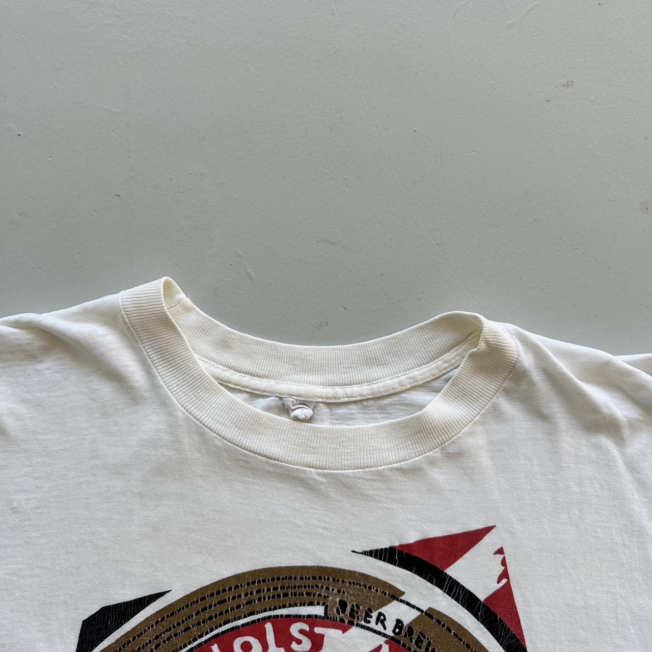 White Holsten Vintage 90s T-shirt - XL