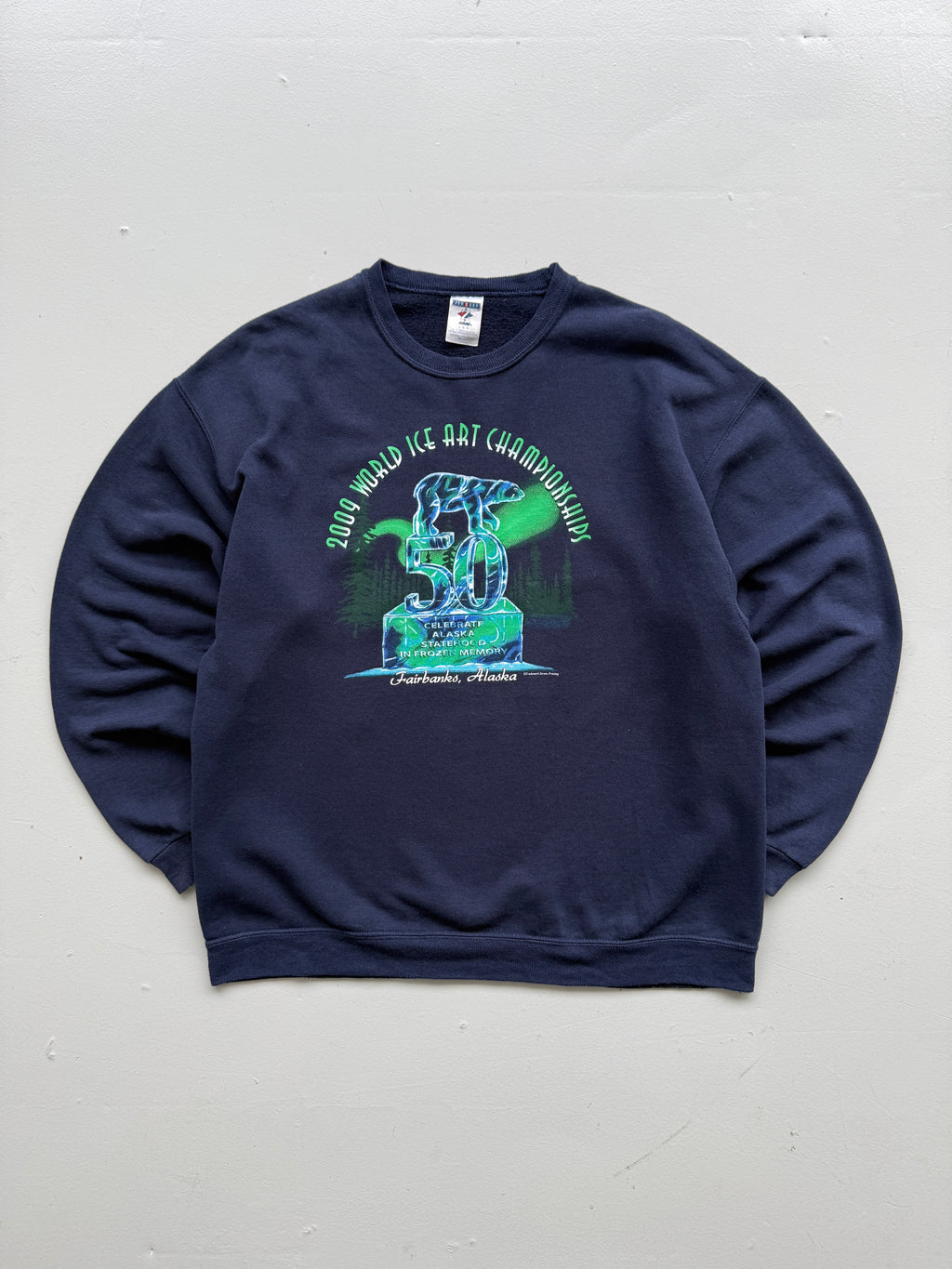 World Ice Art Championships 2009 Vintage Sweatshirt