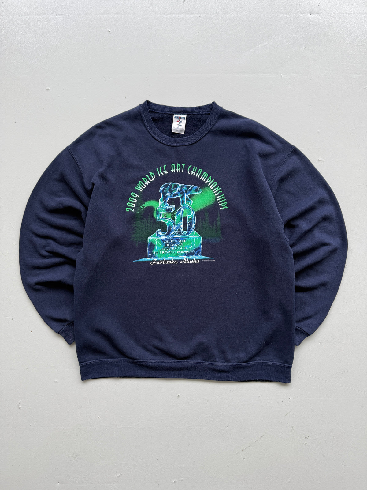 World Ice Art Championships 2009 Vintage Sweatshirt
