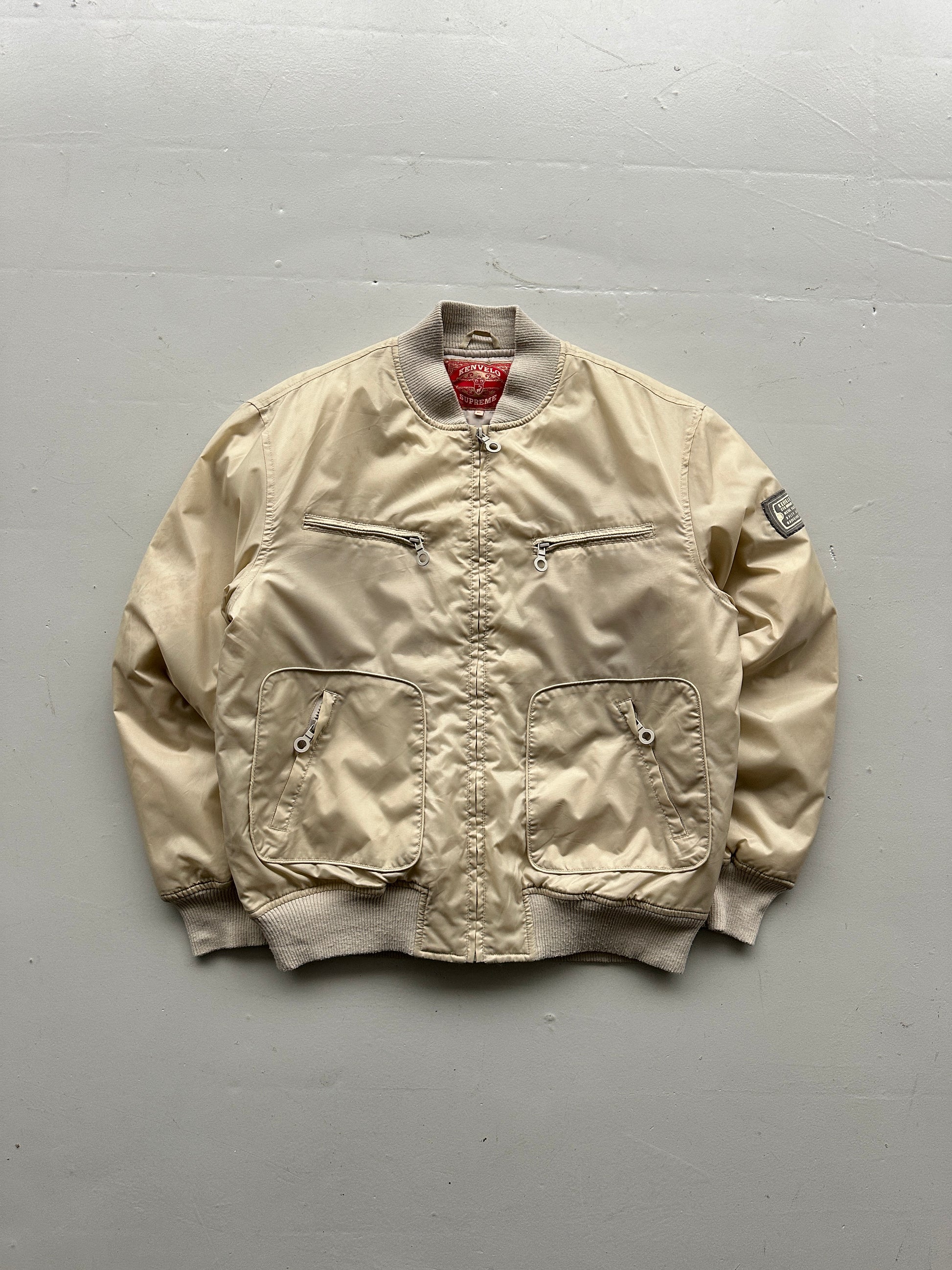 Cream Kenvelo Supreme 90's Bomber Jacket - XL