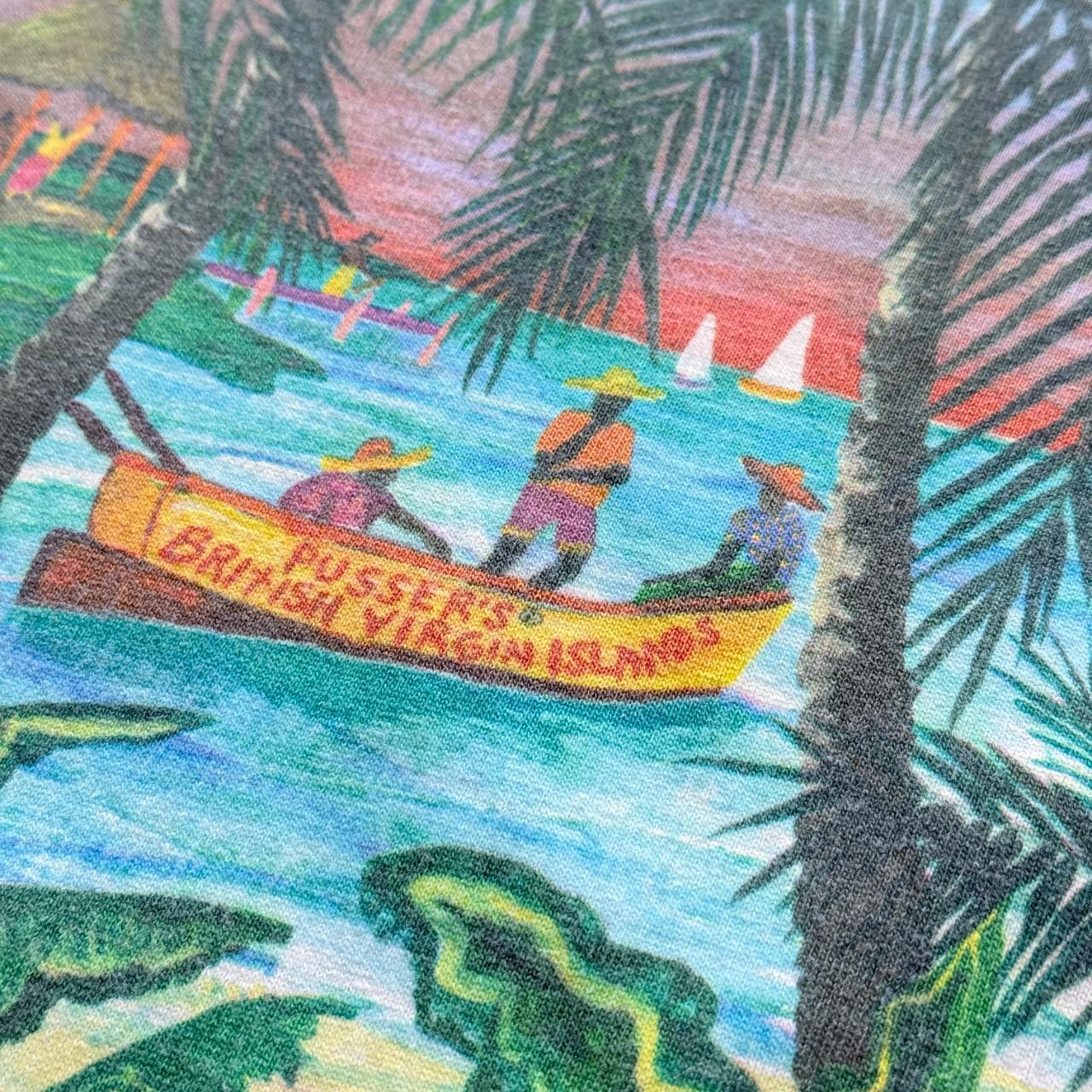 White British Virgin Island's 90s Tourist Vintage T-shirt - Medium