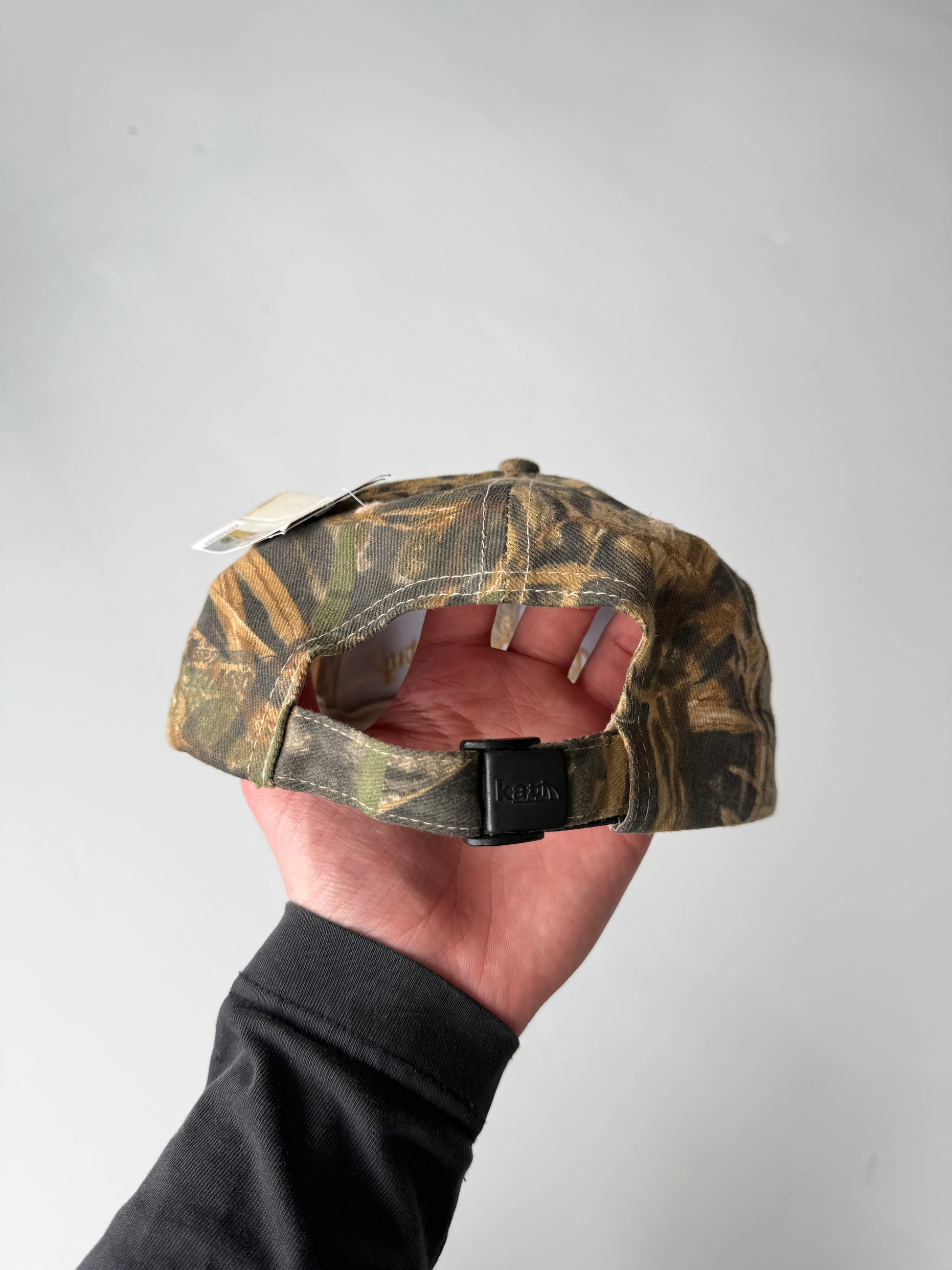 Green Camo Town and Country Carpet Vintage Cotton SnapBack Trucker Cap