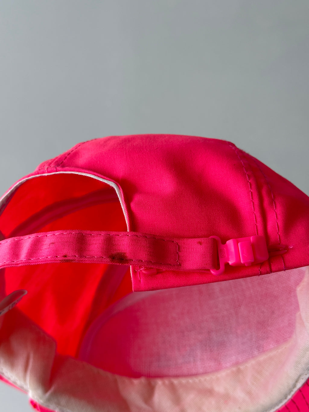 Neon Pink St. Michael's Aprilfest '94 Vintage SnapBack Trucker Cap