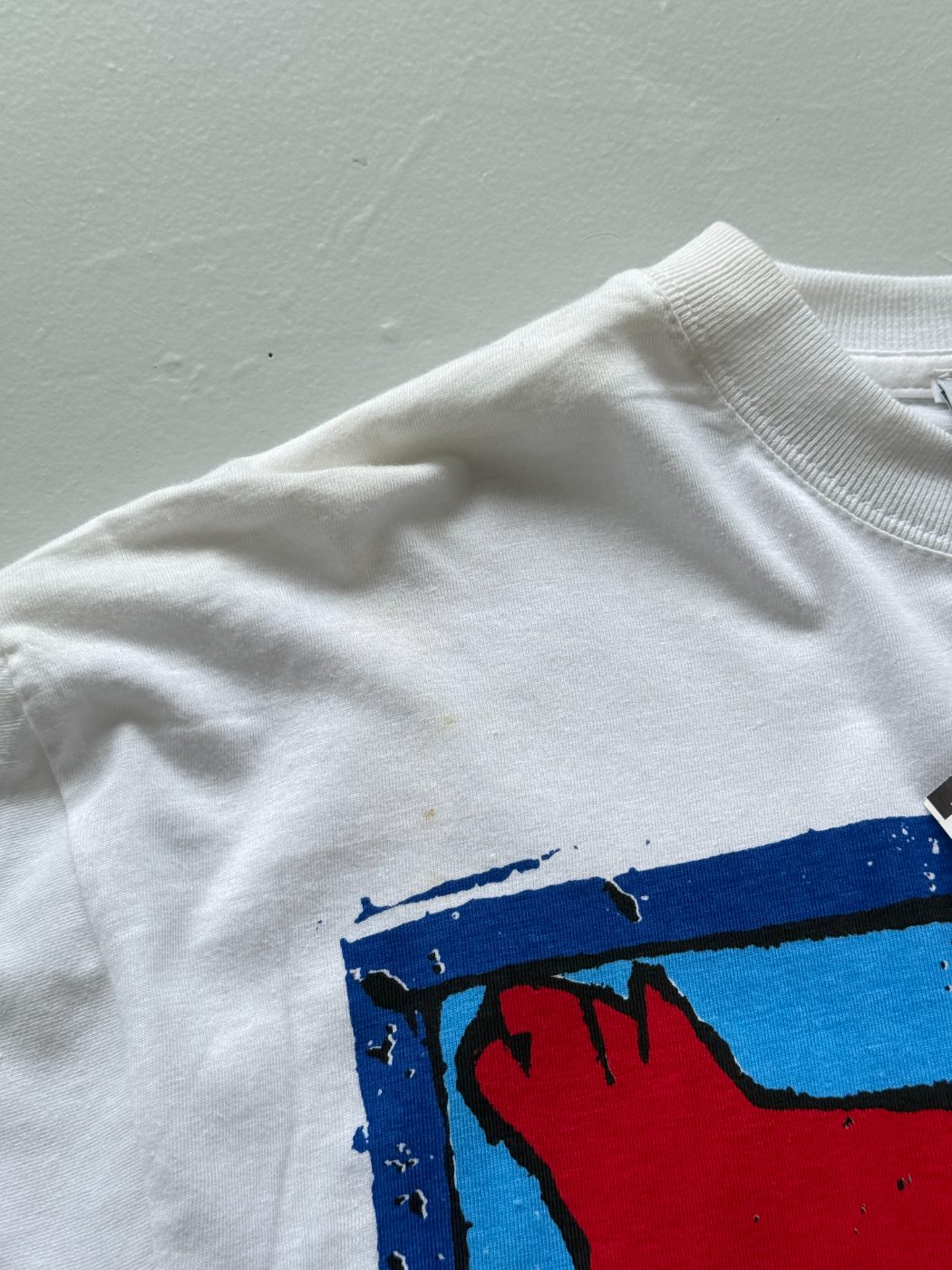 Cream Tea London 'Balancing Act' R. Schofield 90's Vintage Graphic T-Shirt - XL