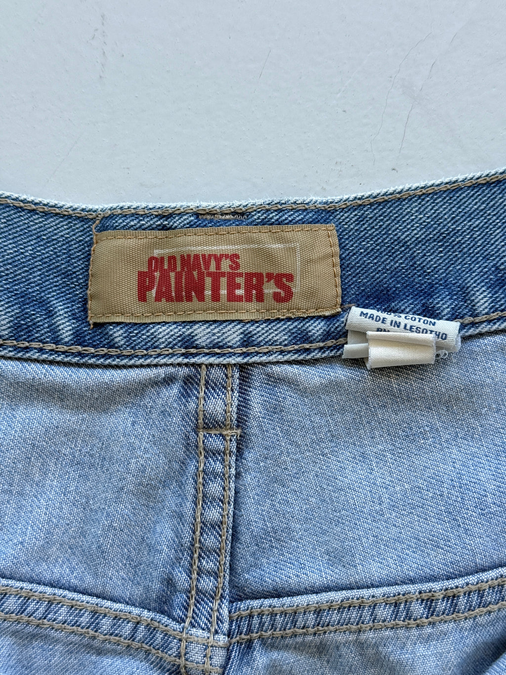 Light Blue Old Navy 00's Vintage Y2K Baggy Denim Shorts - W36 x L10.5