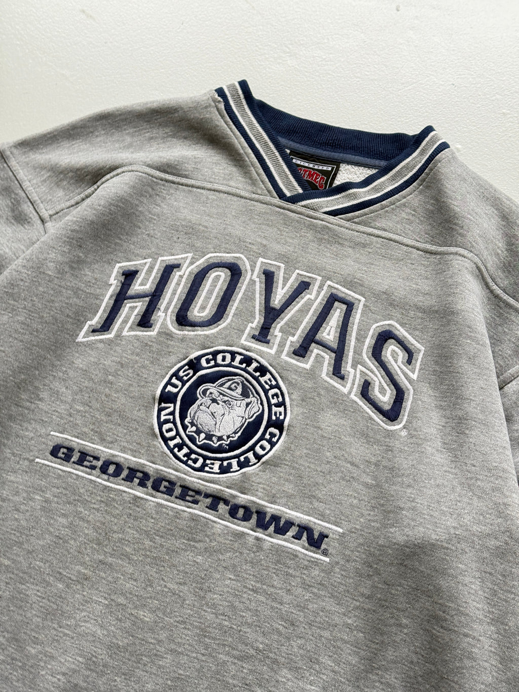 Nutmeg Mills Georgetown Hoyas 90's Vintage College Sweatshirt - Medium