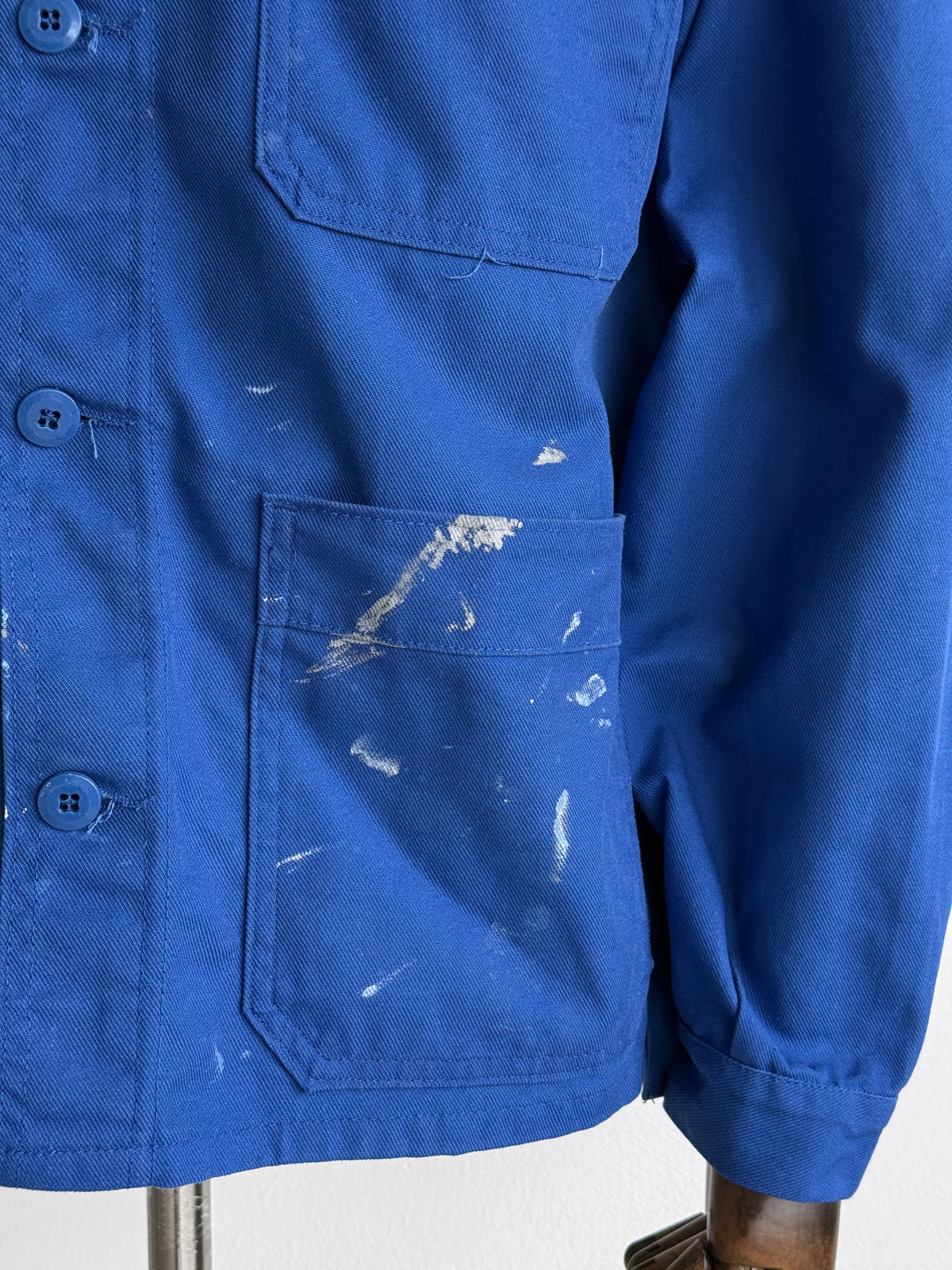 Blue Adolphe Lafort 90s/2000s Vintage Workwear Chore Jacket CH508 - Medium