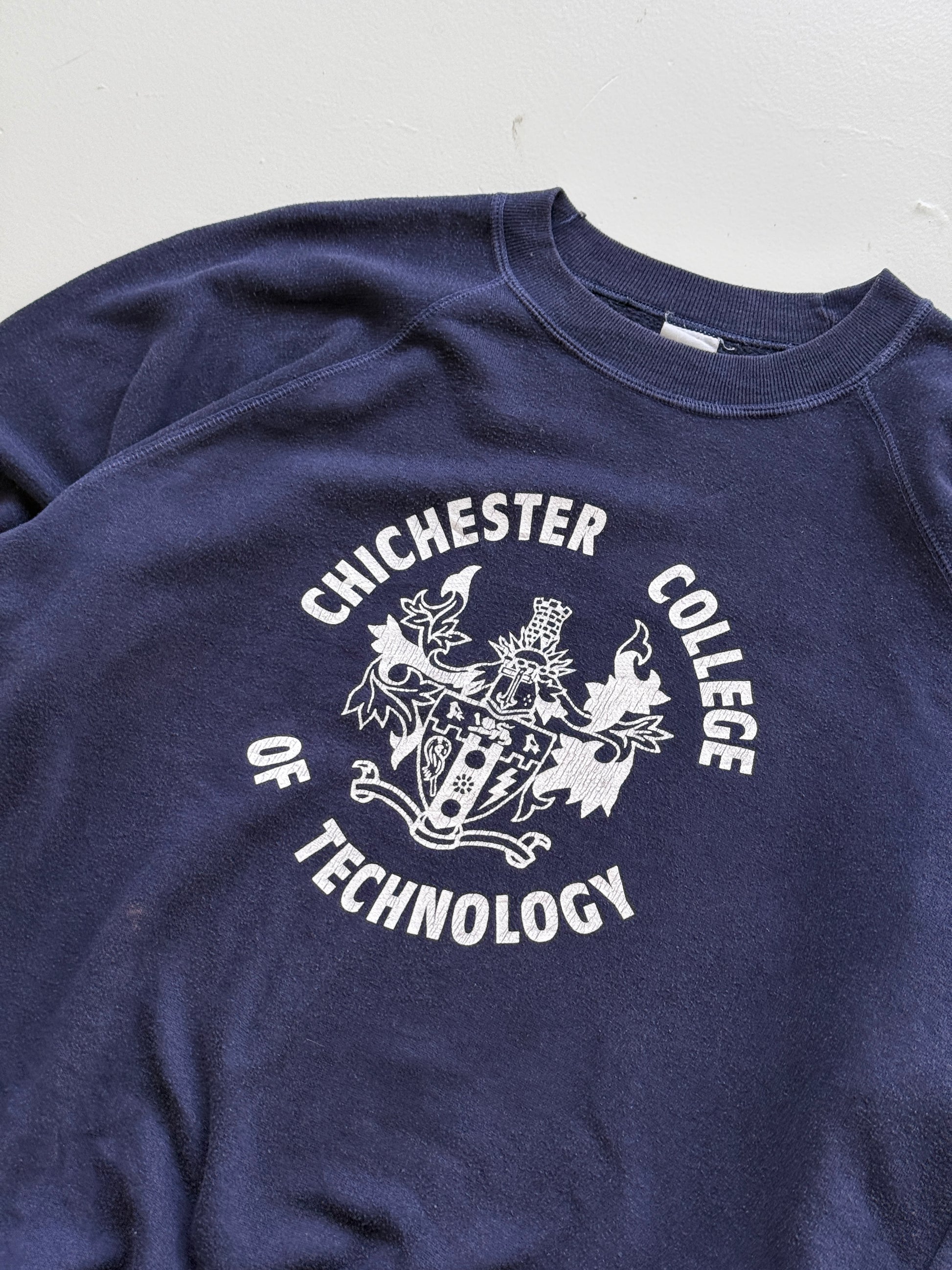 Chichester College of Technology 90's Vintage Sweatshirt - Small
