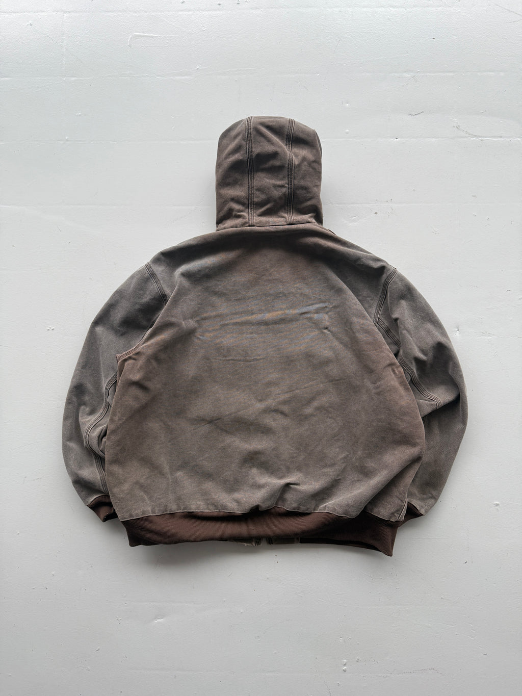 Faded Brown Carhartt 90's Vintage Canvas Active Jacket - XXL