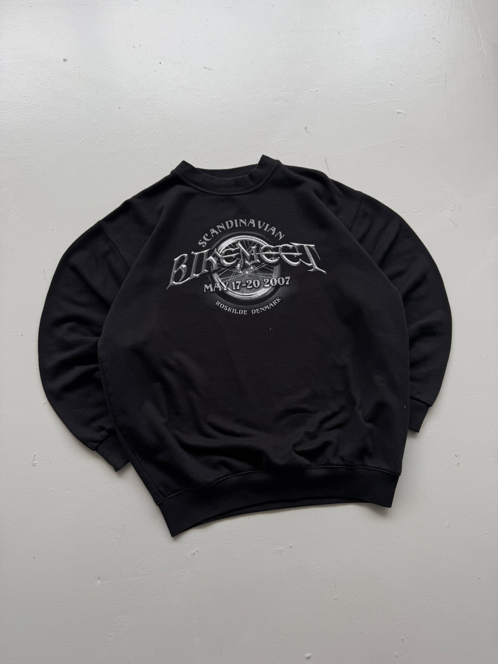 Scandinavian Bike Meet 2007 Tuborg Crew Vintage Sweatshirt - Medium