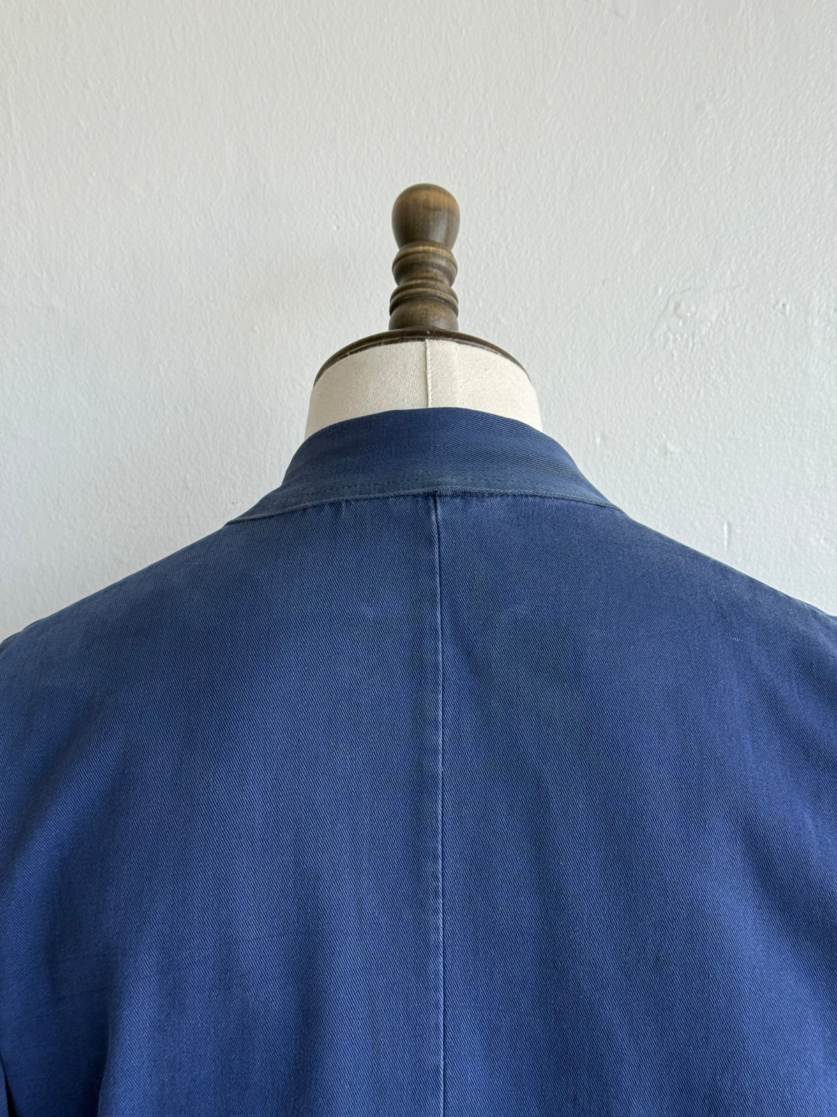 Blue British Rail 1970s Vintage Workwear Chore Jacket CH457 - Small