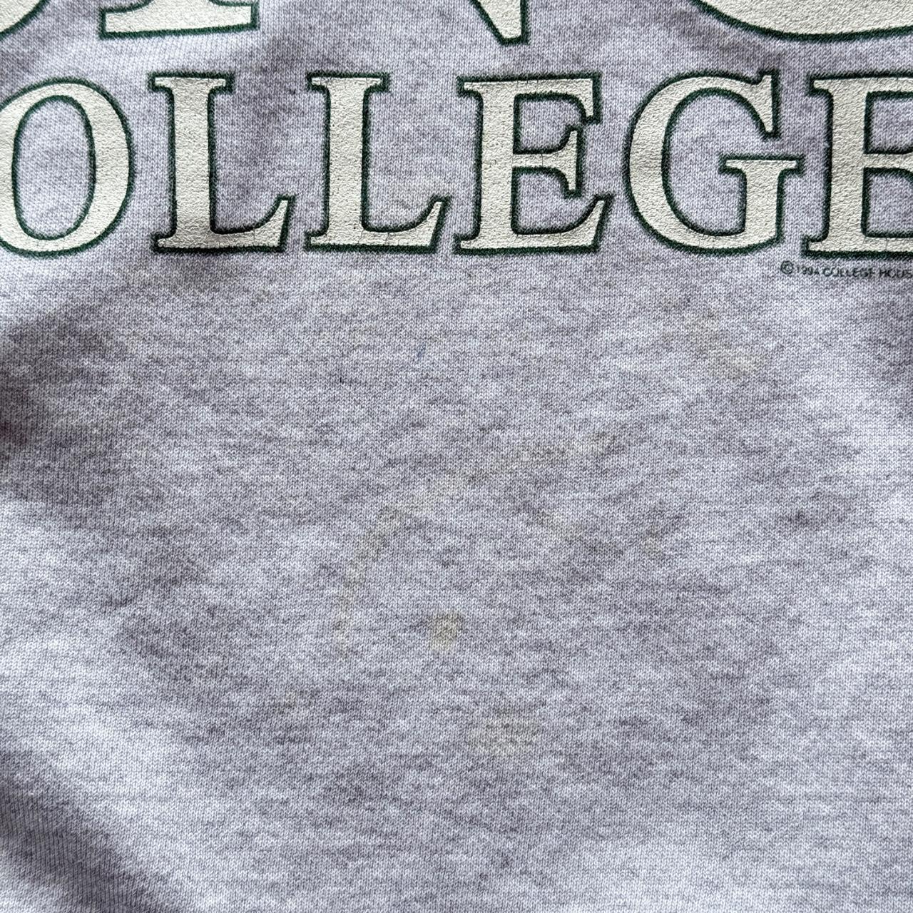 Grey St. Norbert 90’s Vintage Collage Graphic Sweatshirt - XL