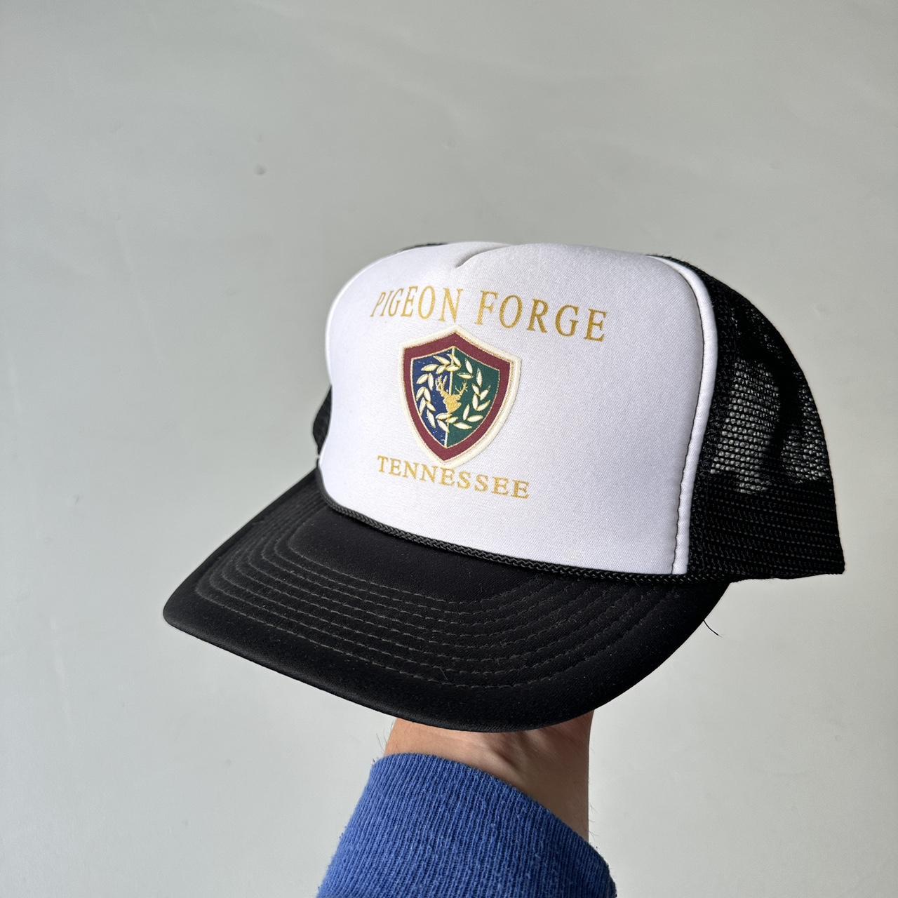 Black & White Pigeon Force Mesh and Foam Trucker SnapBack Cap