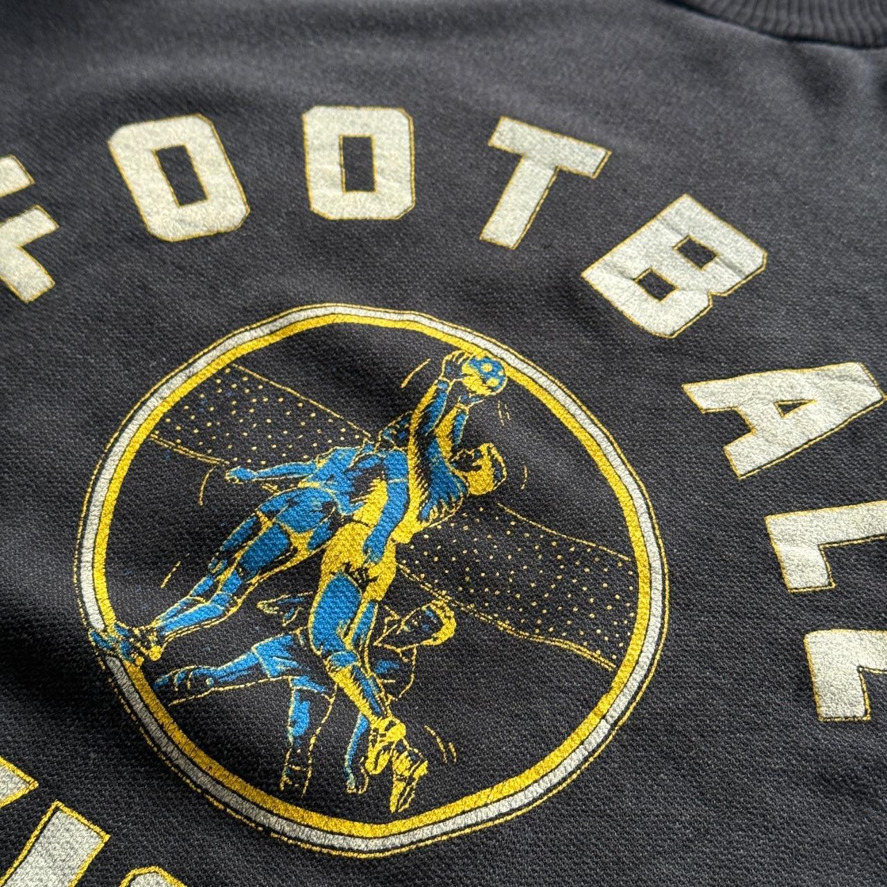 Black Mexico 1986 Football World Cup Vintage Graphic Sweatshirt - Large