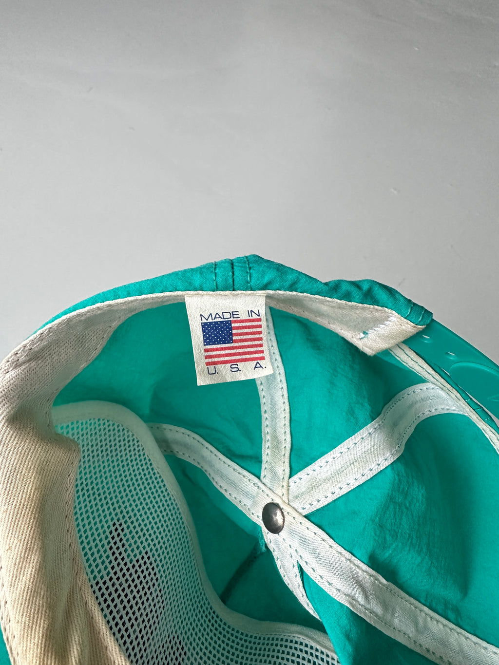 Teal Iowa State 90's Vintage SnapBack Trucker Cap