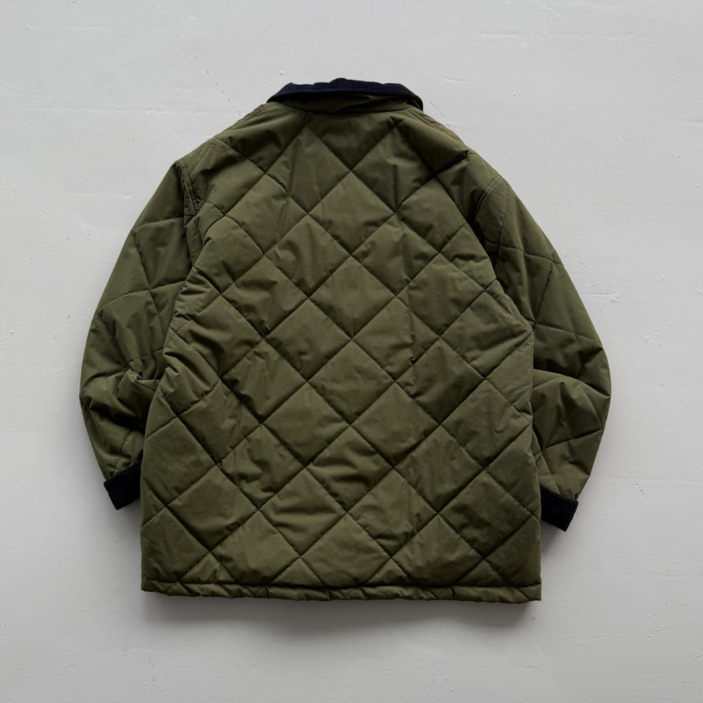 Green Kappa 90's Heavy Duty Quilted Jacket - XL