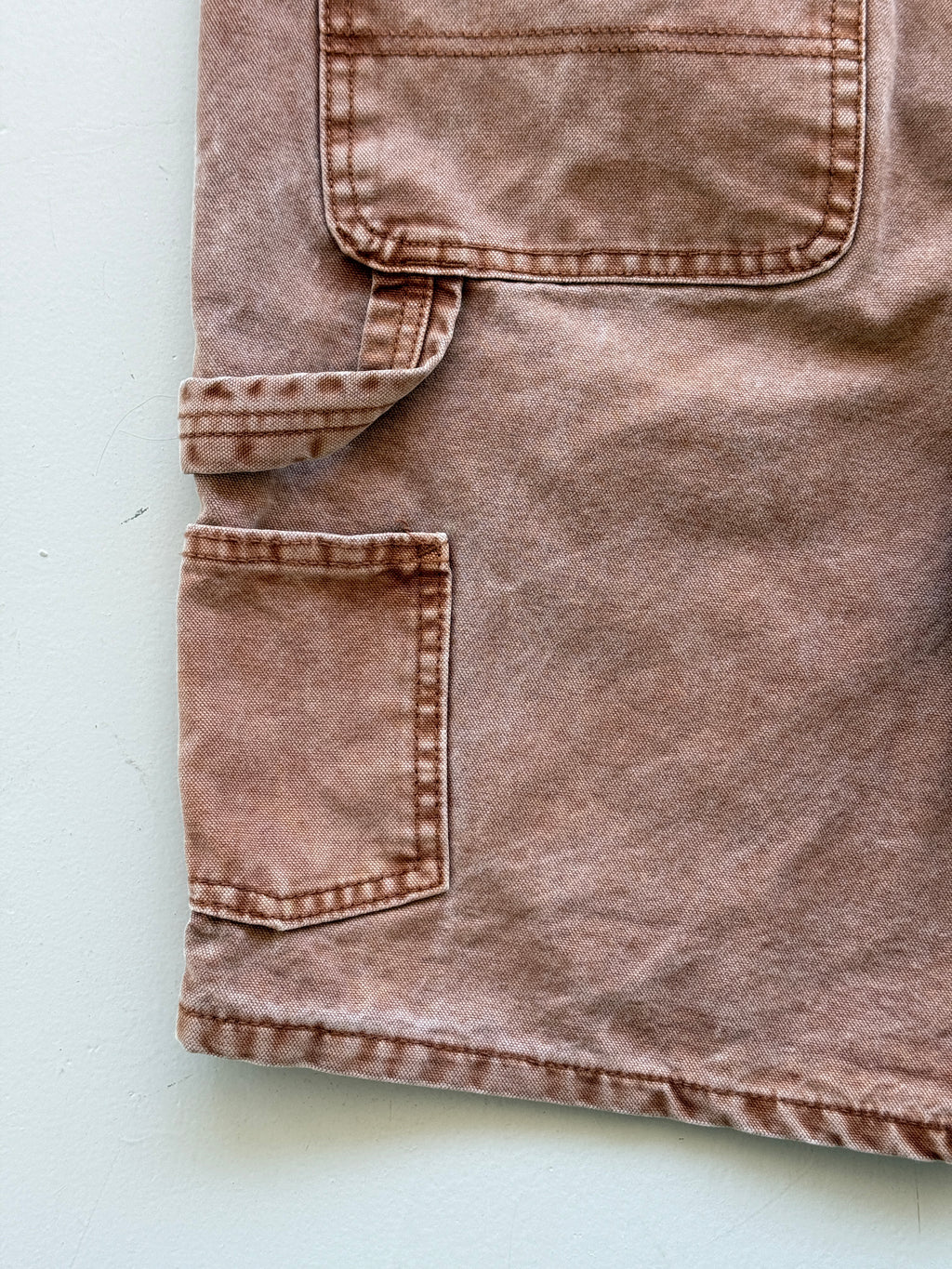 Brown No Boundaries 00's Vintage Canvas Carpenter Workwear Shorts - W34 x L8