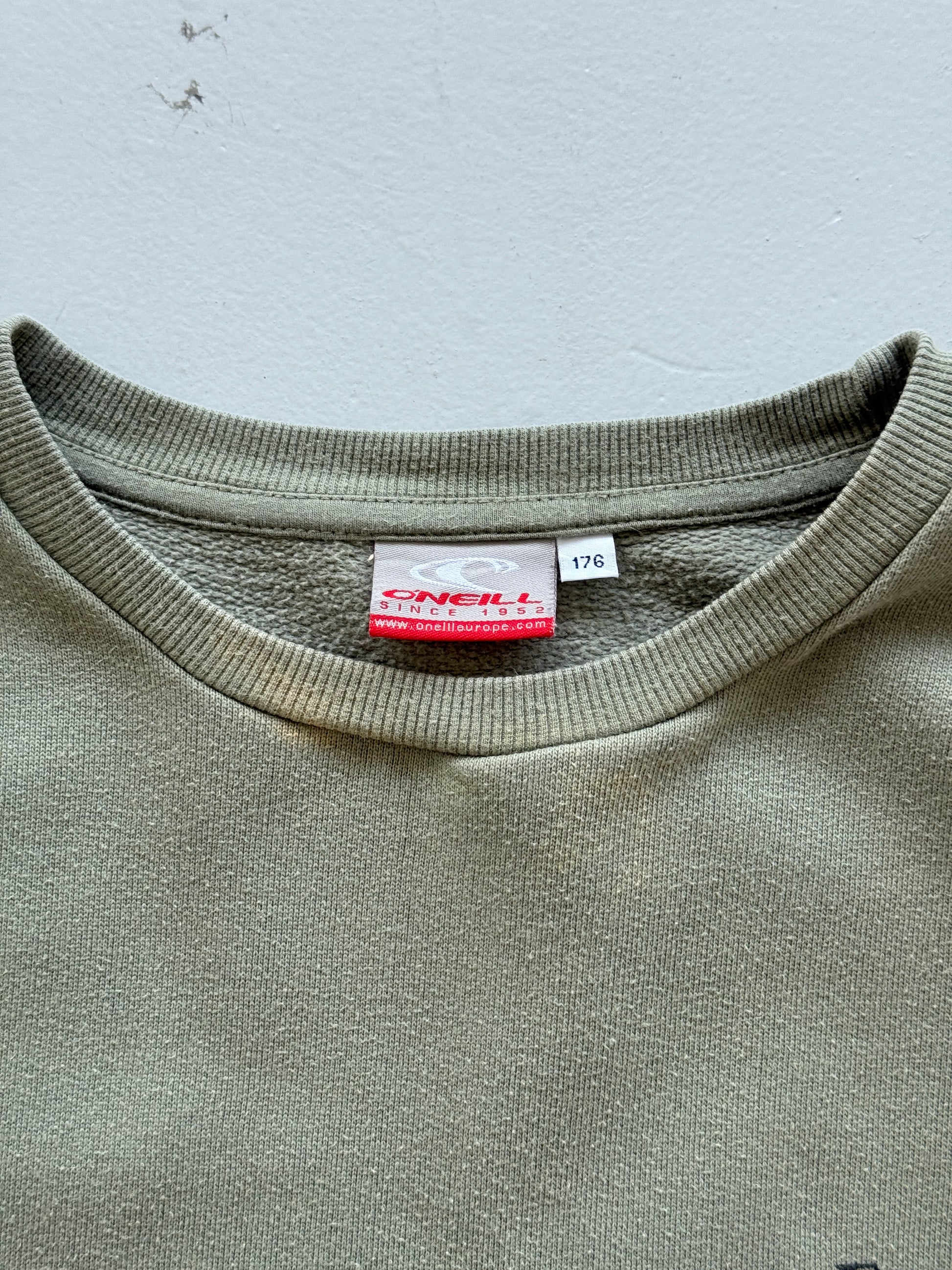 O'Neill Destroy All Obstacles Y2K Vintage Graphic Sweatshirt - Small