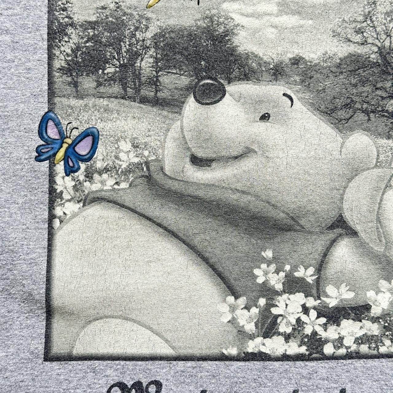 Grey Winnie The Pooh Disney Vintage T-shirt - Large
