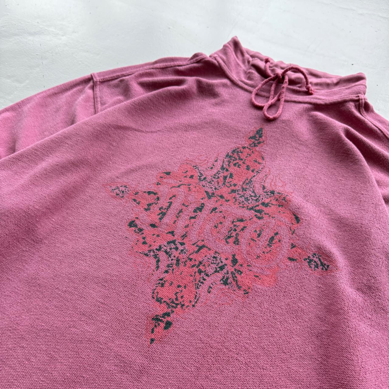 Pink Mito 90's Deadstock Graphic Mock Neck Sweatshirt - XL