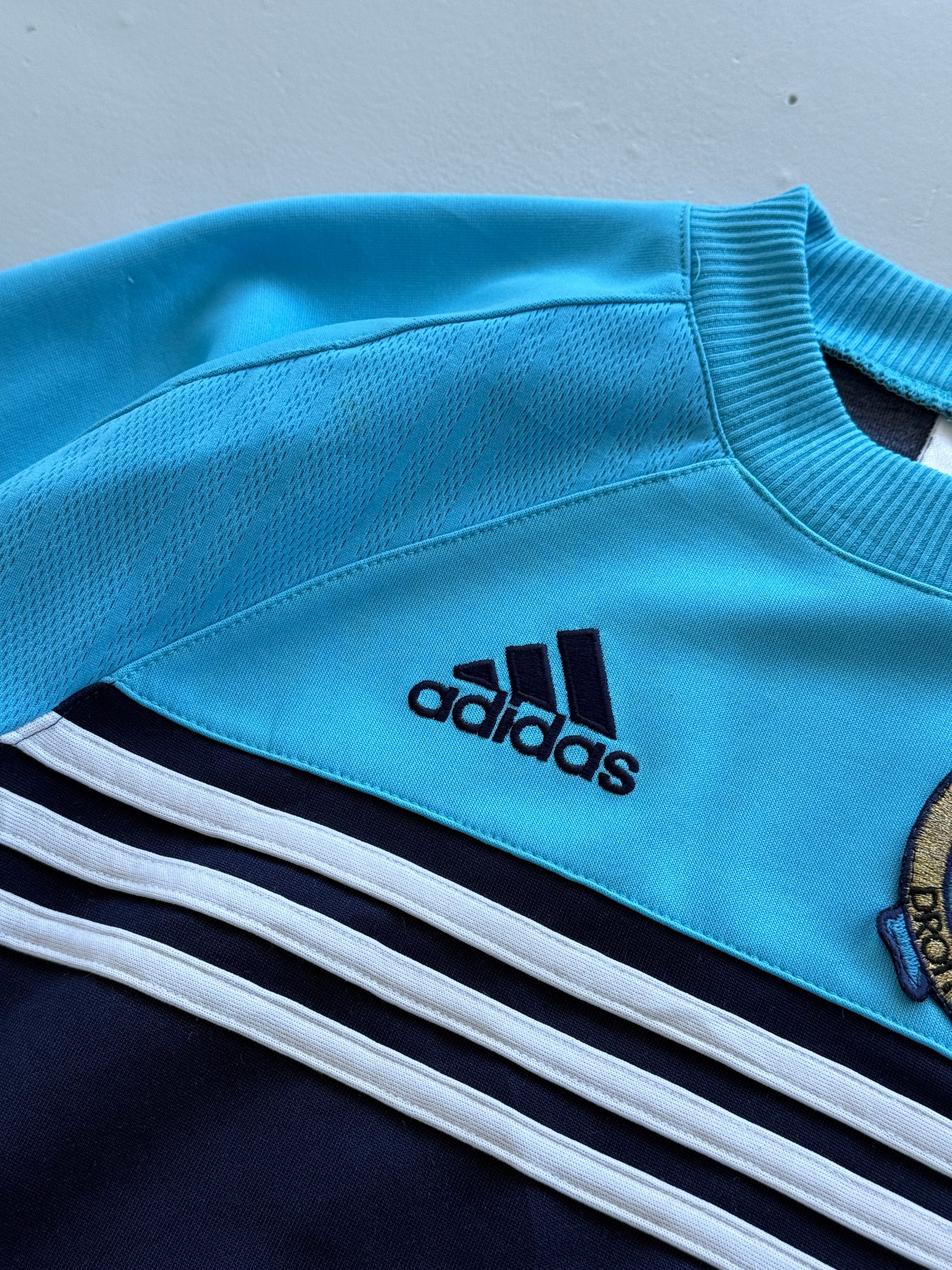 Adidas Olympique De Marseille 1998/99 Vintage Football Sweatshirt -  Small