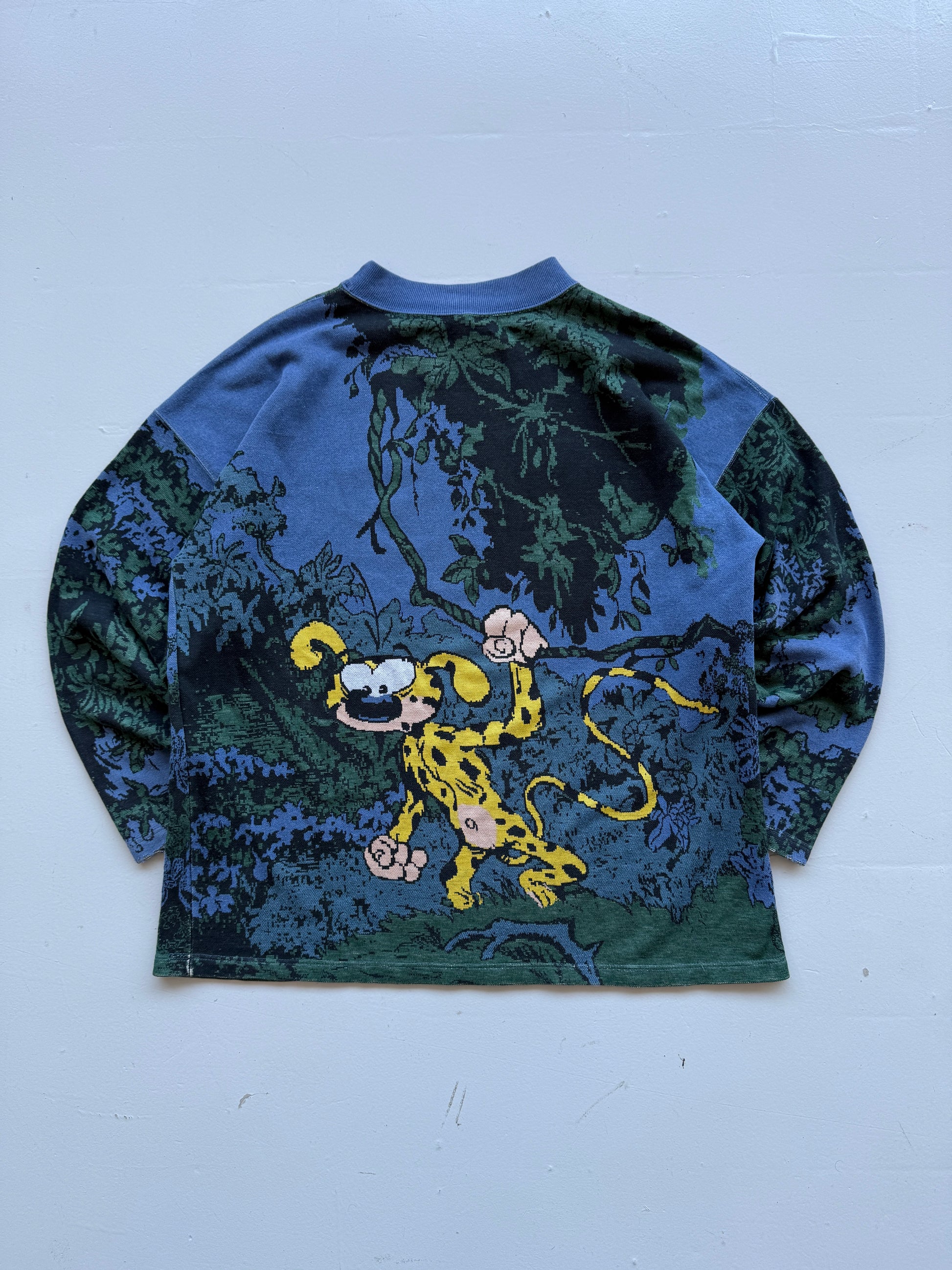 Blue Rare Disney 00's Vintage Studio Adventures Marsupilami Sweatshirt - XL